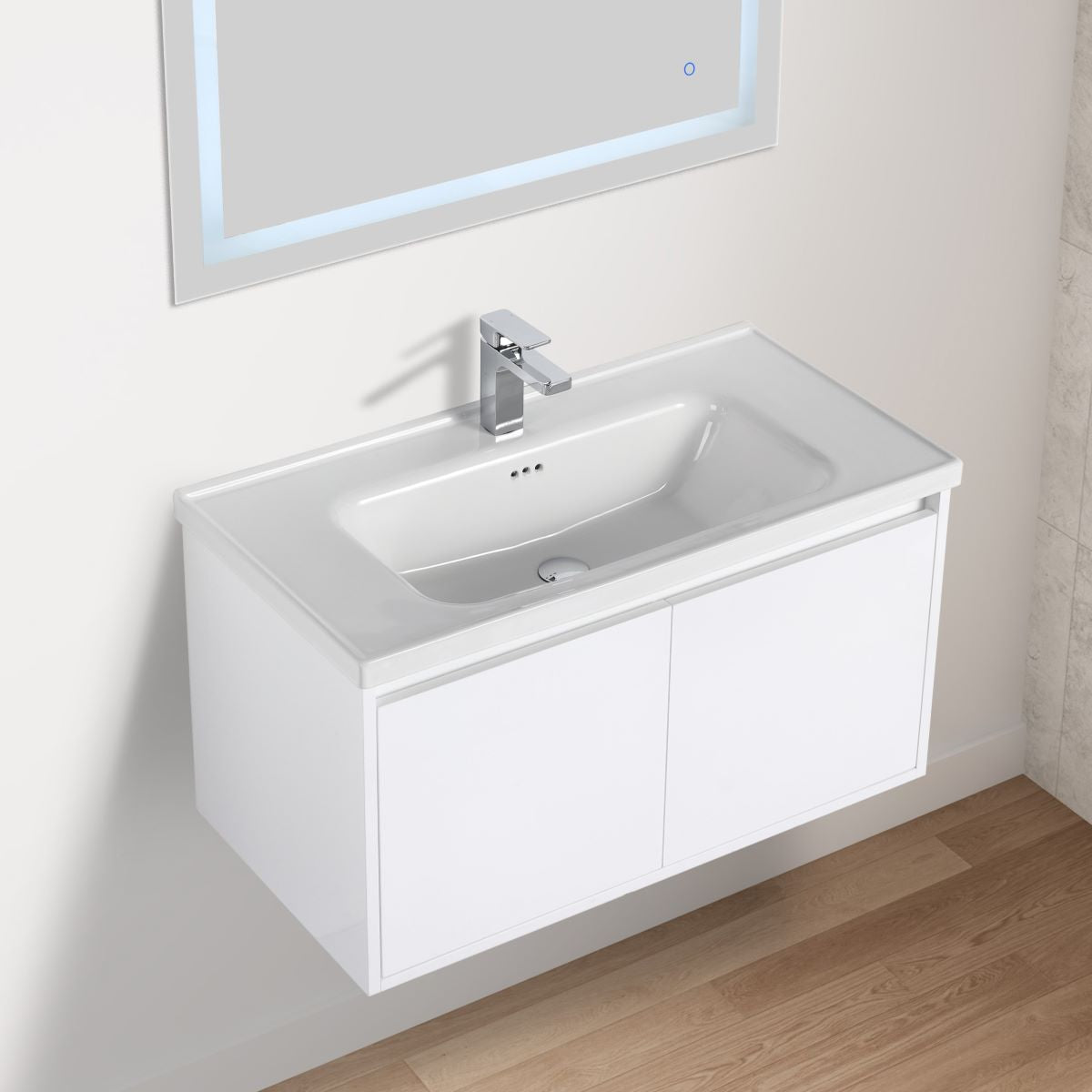 Bern 36″ Vanity With Ceramic Basin