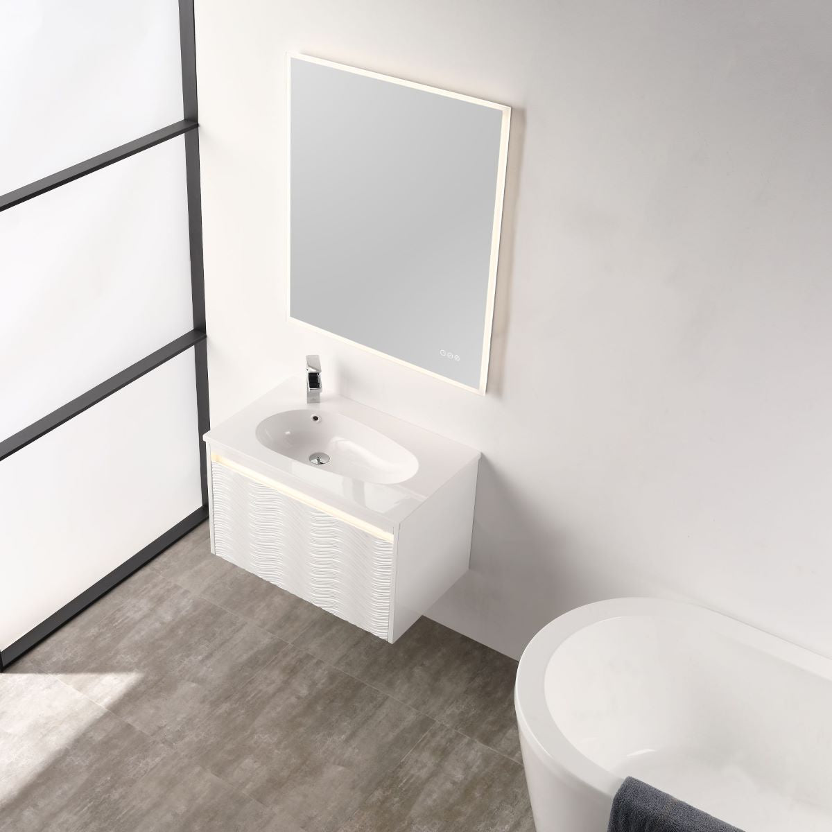 Voyage 30″ Vanity (LED Illuminated) With Regular Sink is Coming…