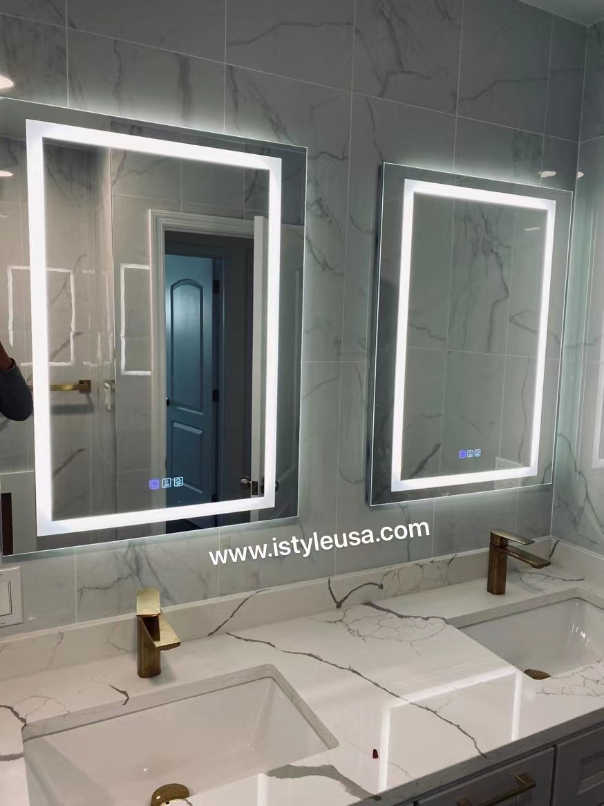 24" LED Ana Medicine Cabinet (Surface Mount/Recessed) (Left Hinge)