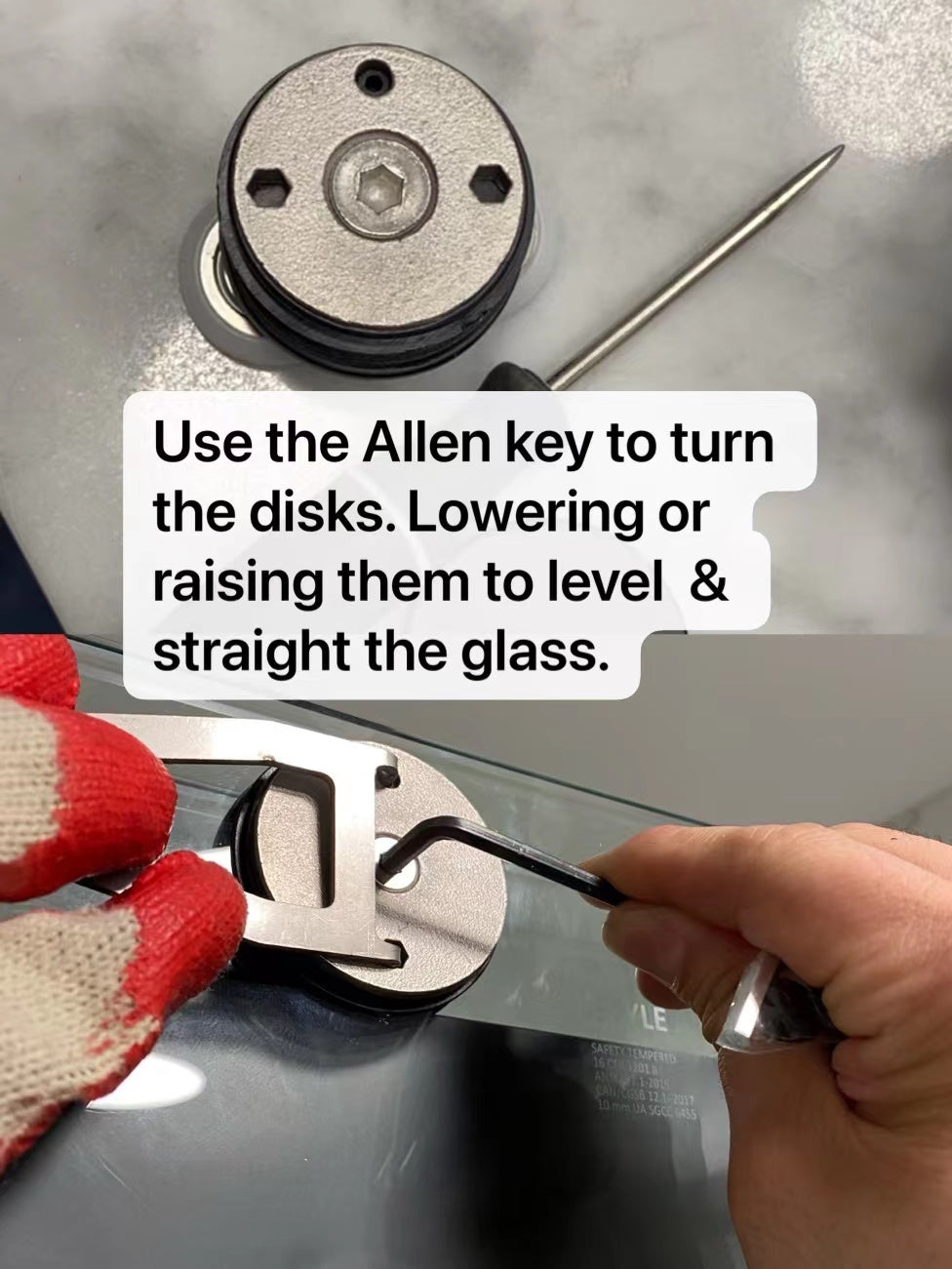 60" Ayden Series Tub Door Frameless Bypass with Klearteck Treatment (3/8" Thickness) (Brushed Nickel)