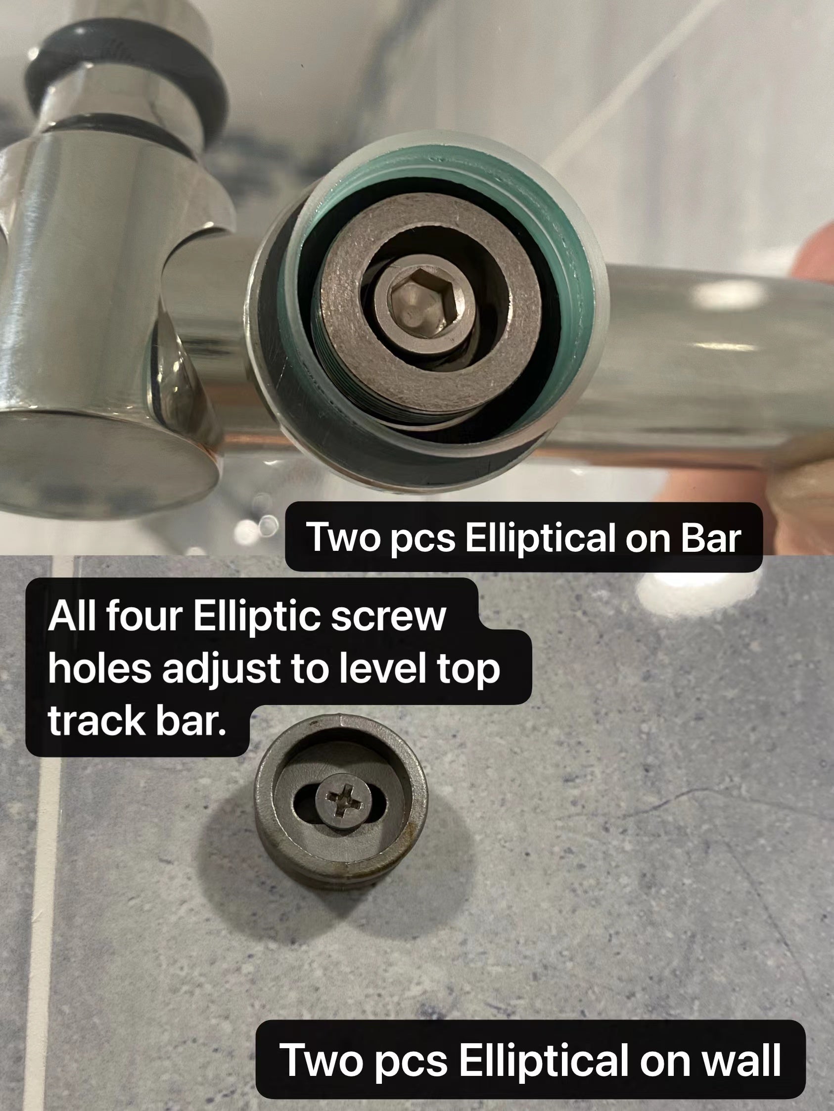 78" MZ Matthew Series Frameless Single Sliding Shower Door with Klearteck Treatment (3/8" Thickness) (3 Panels)(Chrome)