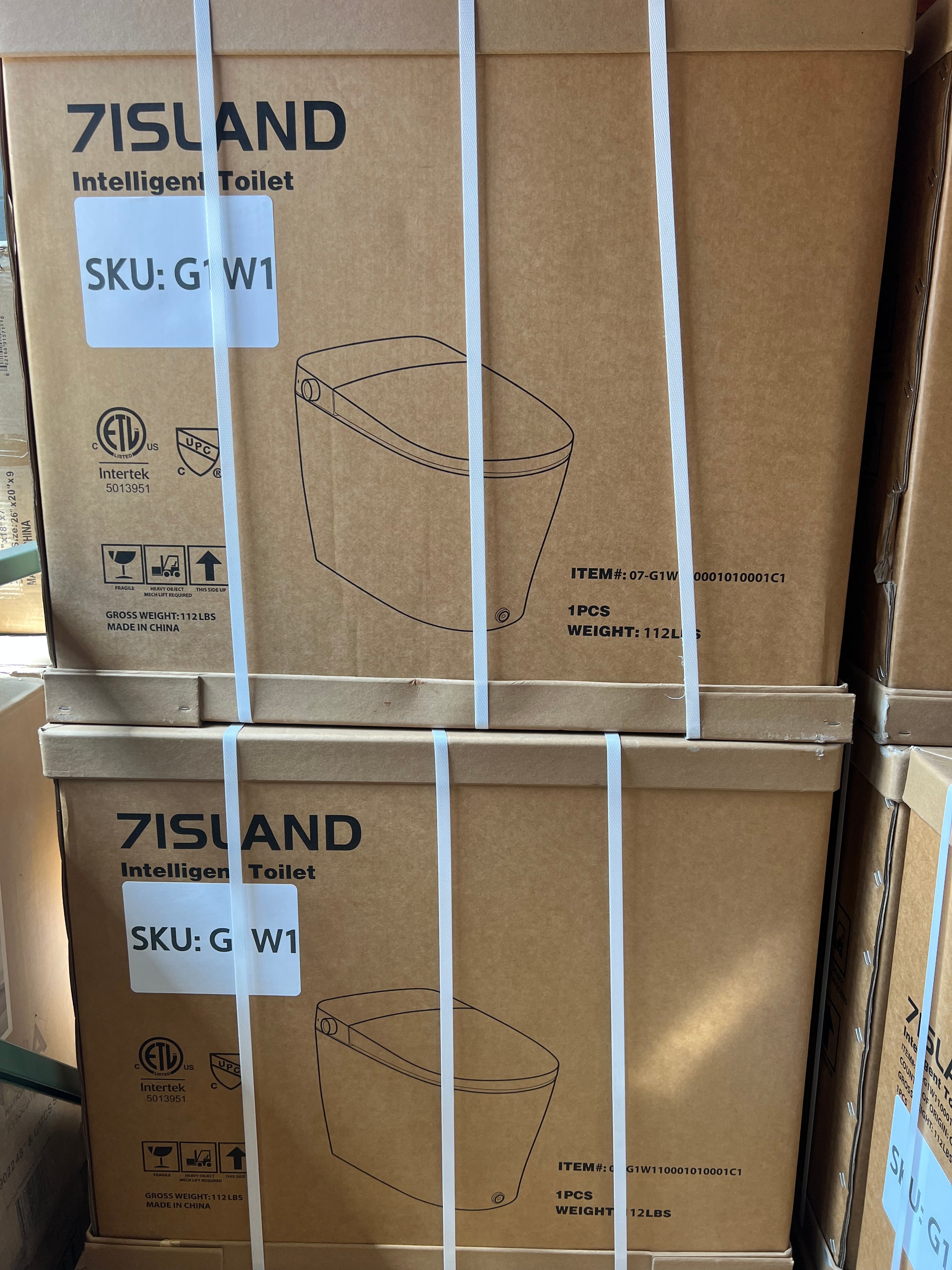 Model-2 Series 6000 G1W1 One-Piece Smart Toilet (Elongated)