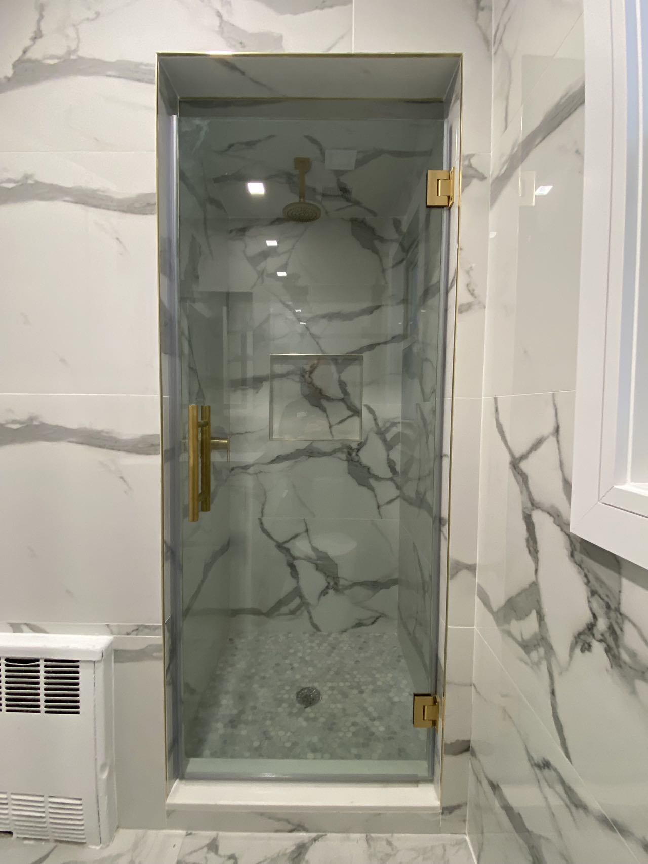 1PC Miko Hinge Door (Brushed Gold)