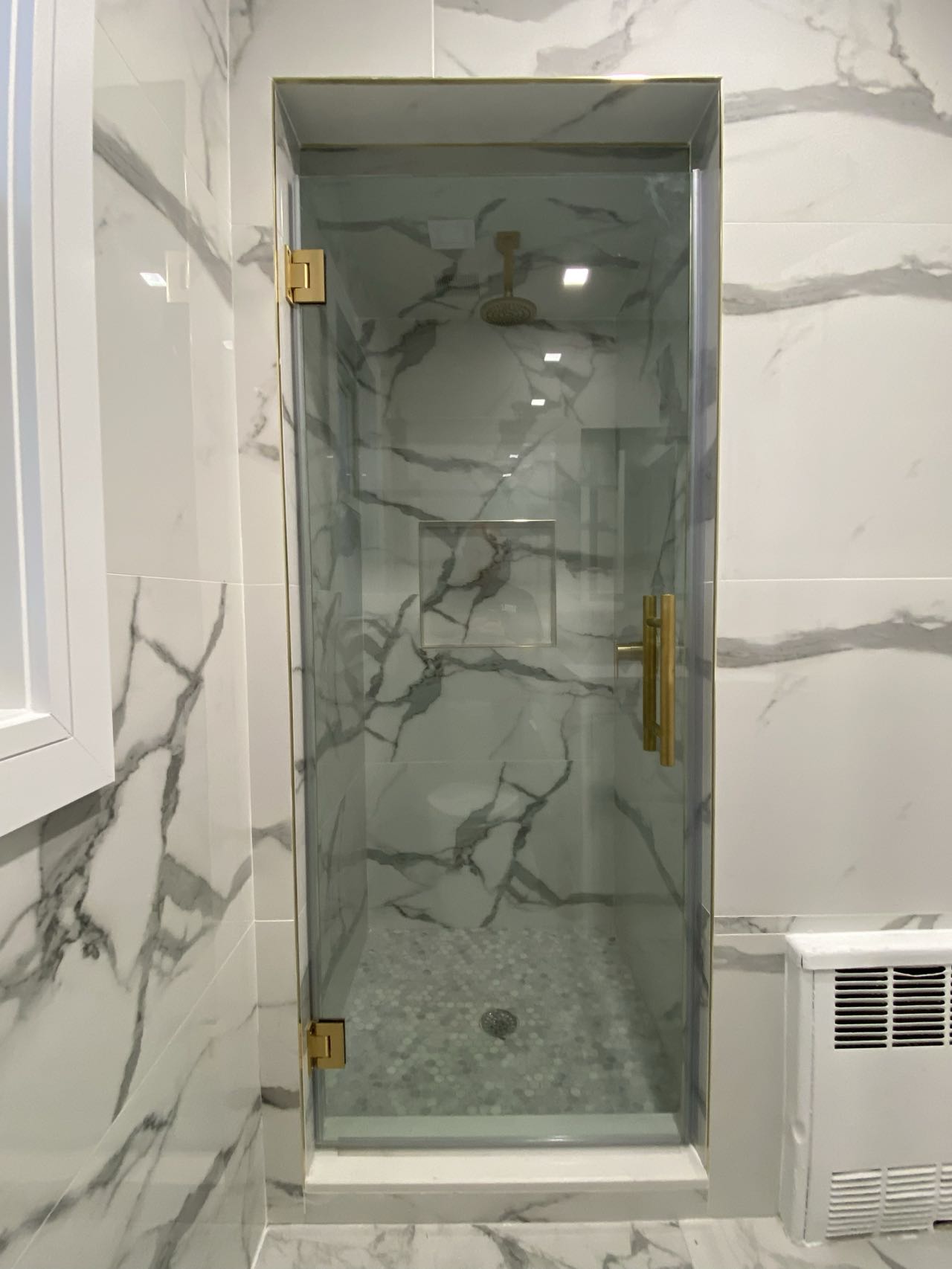 1PC Miko Hinge Door (Brushed Gold)