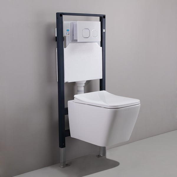 K0708 Wall Hung Toilet with In-Wall Tank & Carrier System