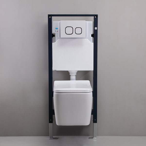 K0708 Wall Hung Toilet with In-Wall Tank & Carrier System