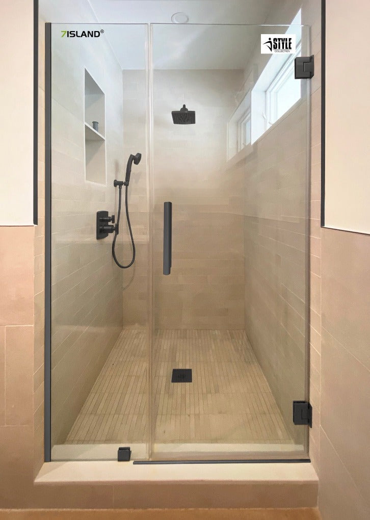 2PC Miko Hinges Door on Wall (Matte Black)