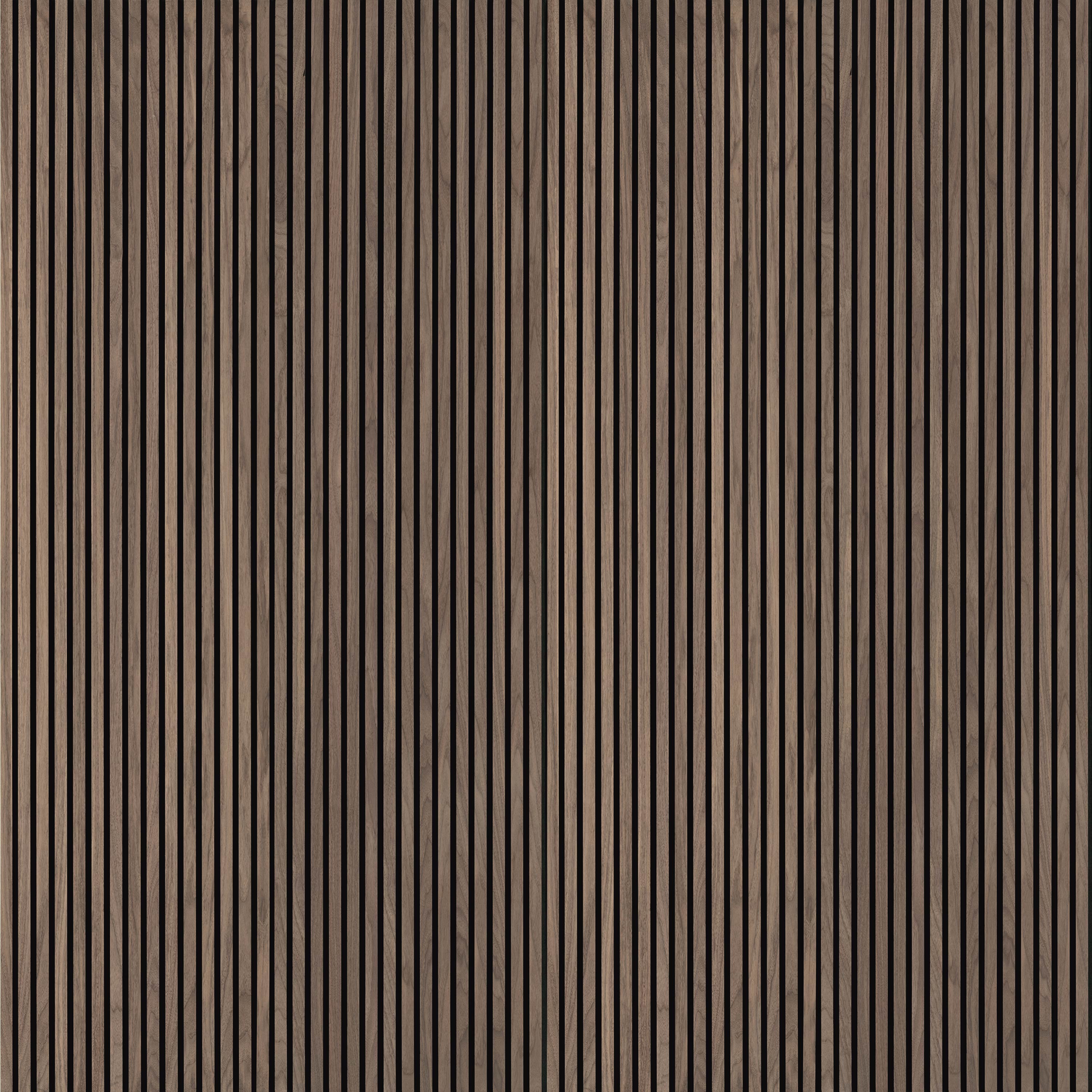 Tawny Acoustic Wood Slat Panels