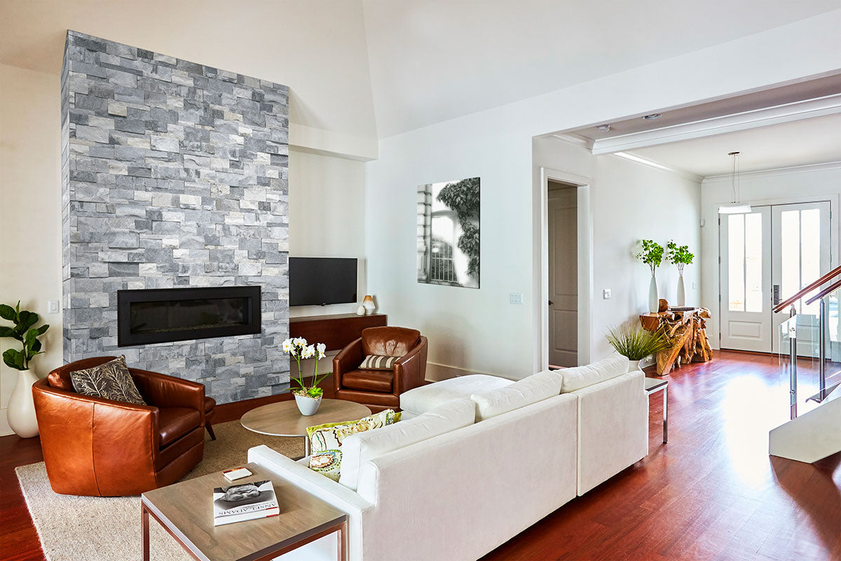 XL RockMount™ Stacked Stone Panels Alaska Gray