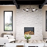 Arabescato Carrara Stacked Stone Panels