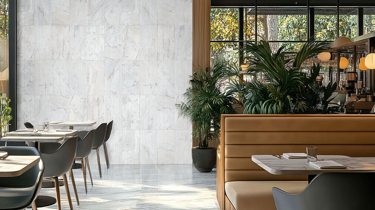 Arabescato Venato Milano Ribbo 12x24 Honed