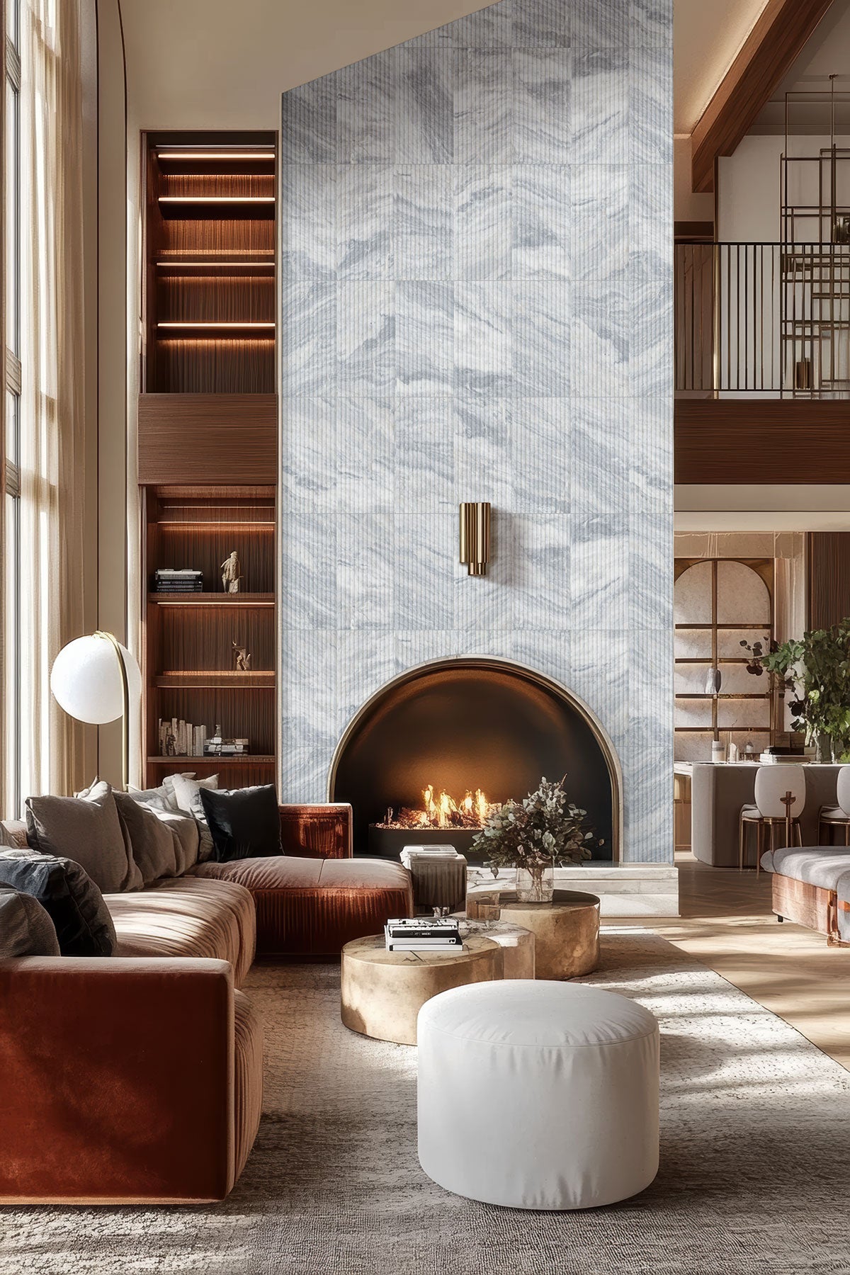 Arabescato Venato Milano Ribbo 12x24 Honed