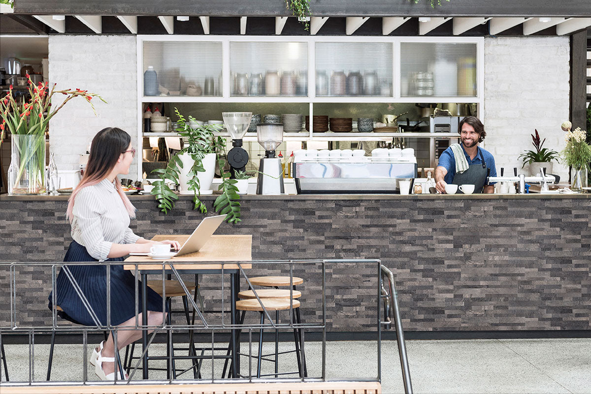 Ardesia Black Dekora Porcelain Ledgers