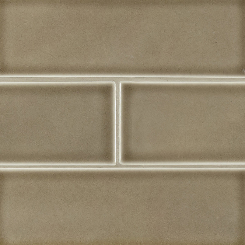 Artisan Taupe Subway Tile 4x12