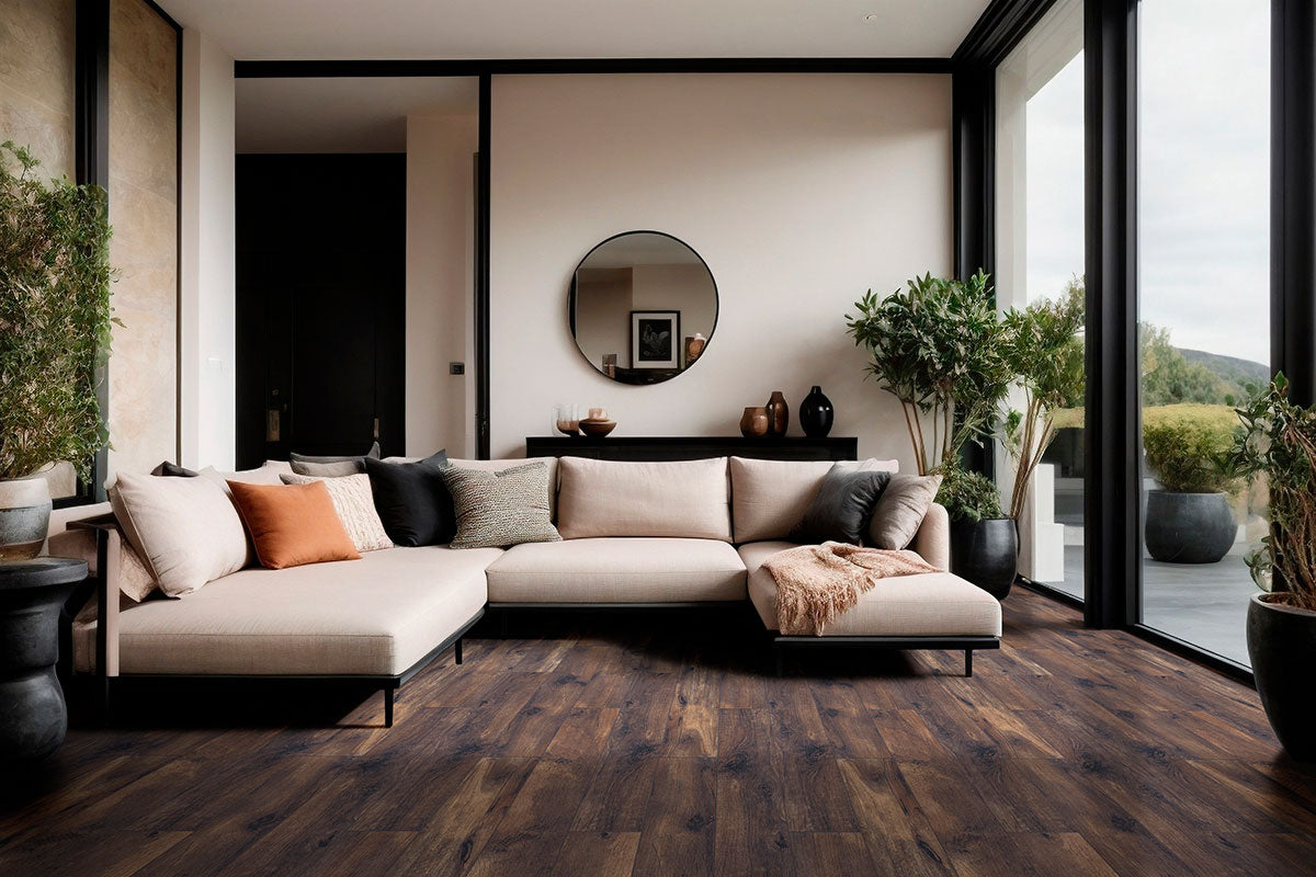 Country River Bark Porcelain Tile