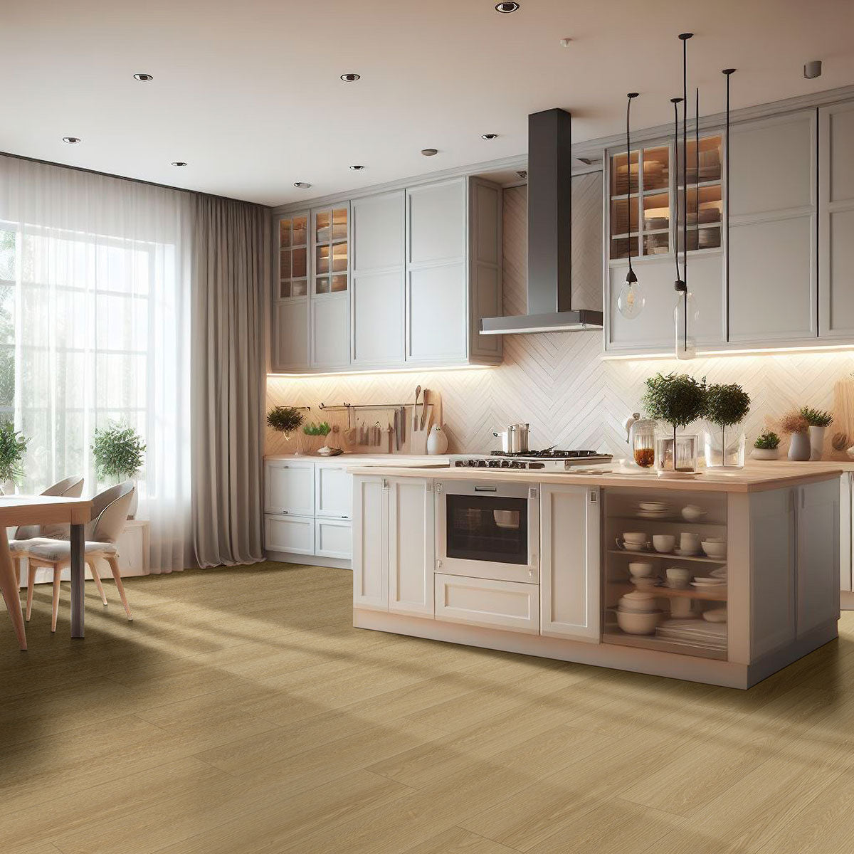 Bayside Buff Luxury Vinyl Plank Flooring