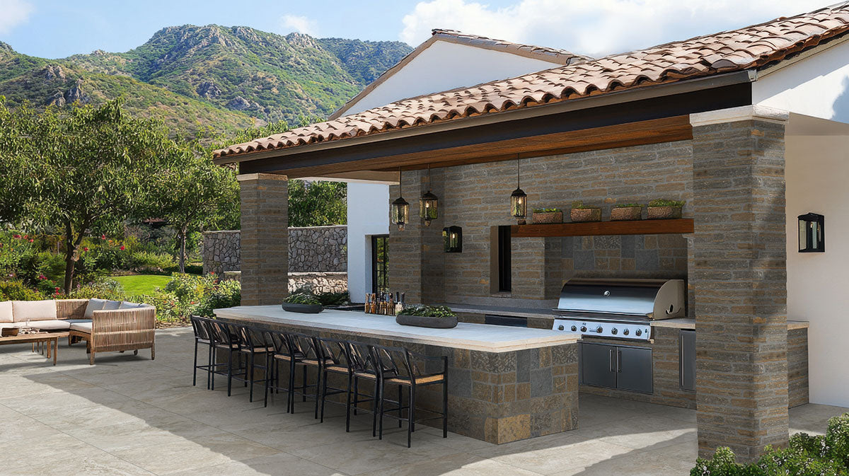 Bedford Brown Ledgestone