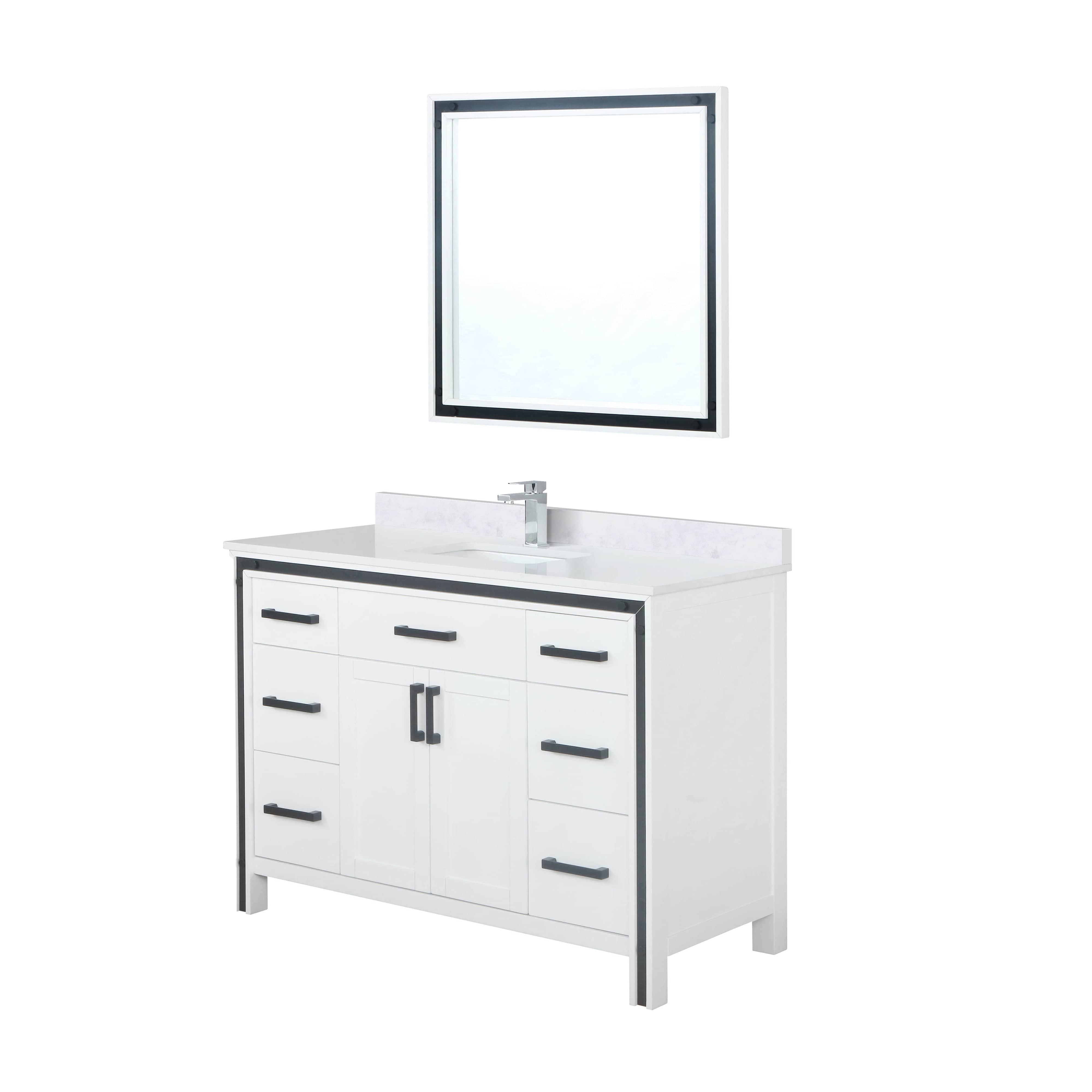 Ziva 48" x 22" Single Bath Vanity