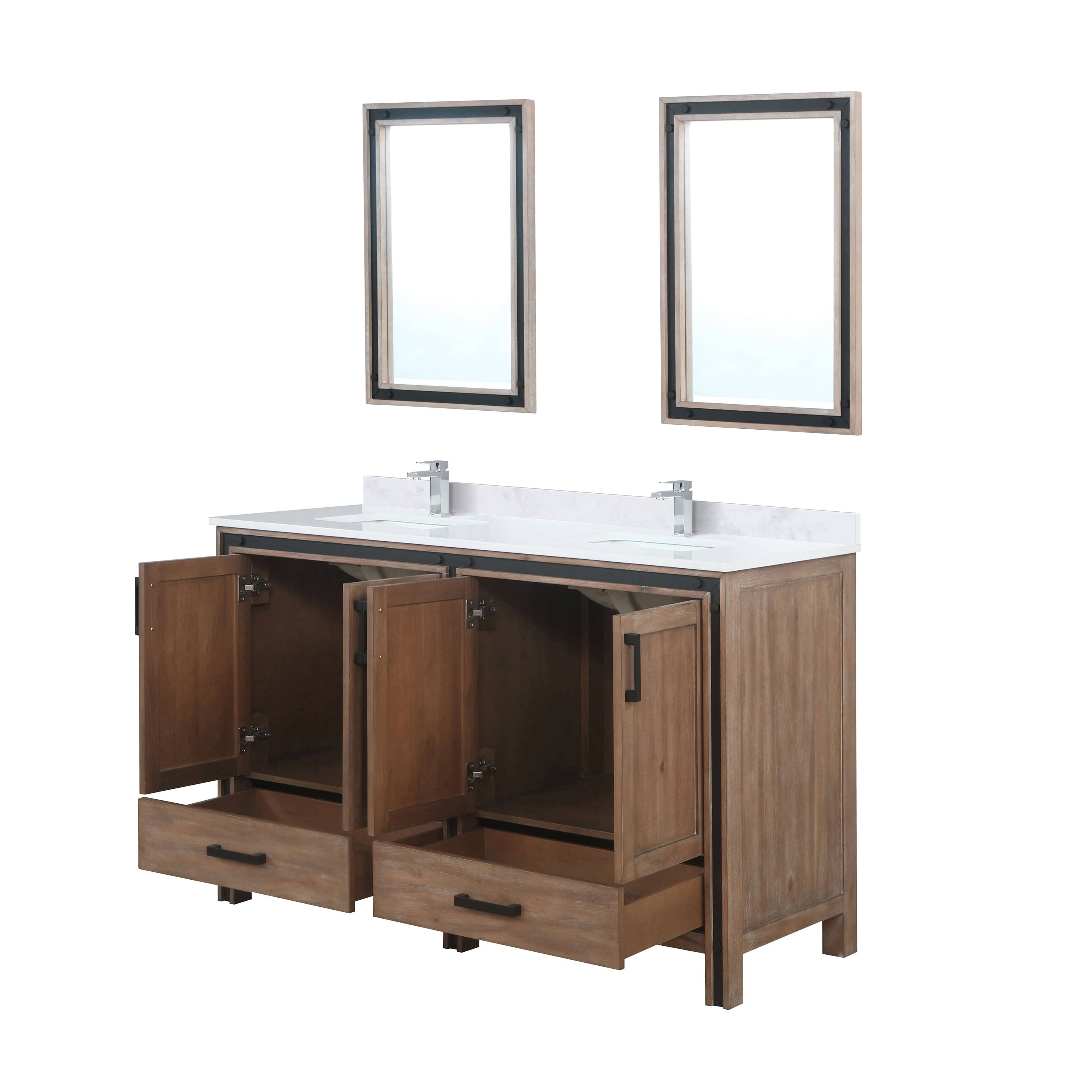 Ziva 60" x 22" Double Bath Vanity