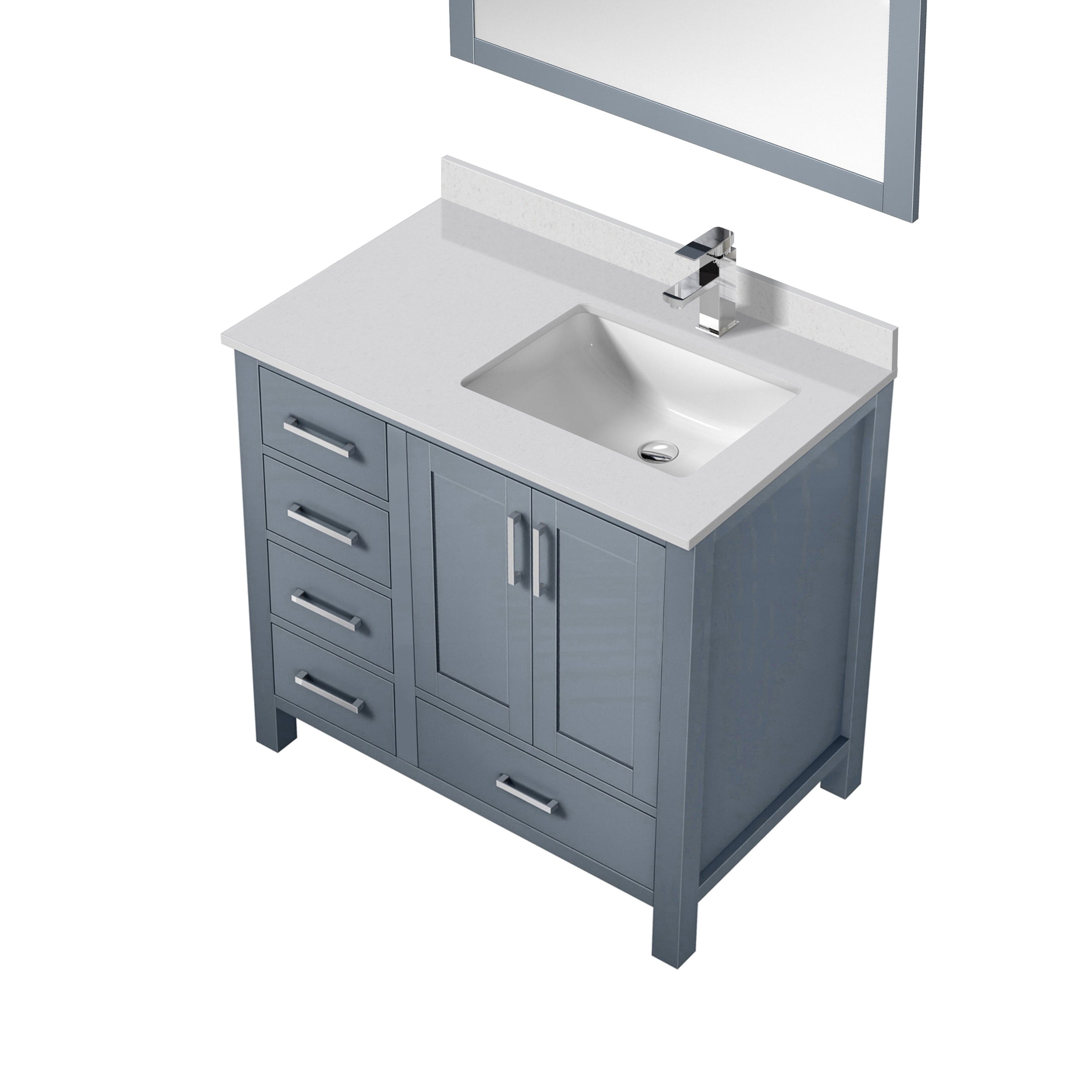 Jacques 36" x 22" Right Offset Bath Vanity