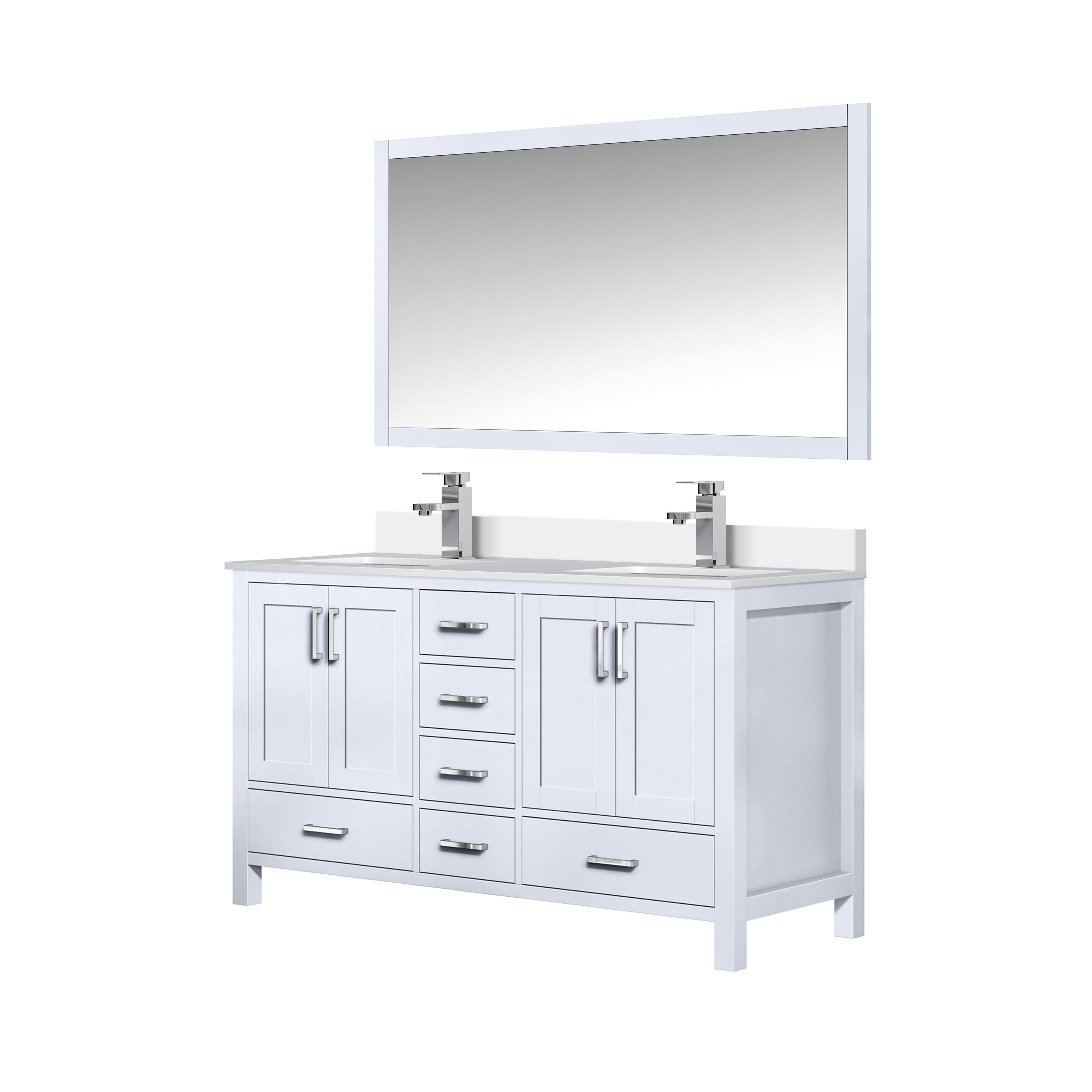 Jacques 60" x 22" Double Bath Vanity