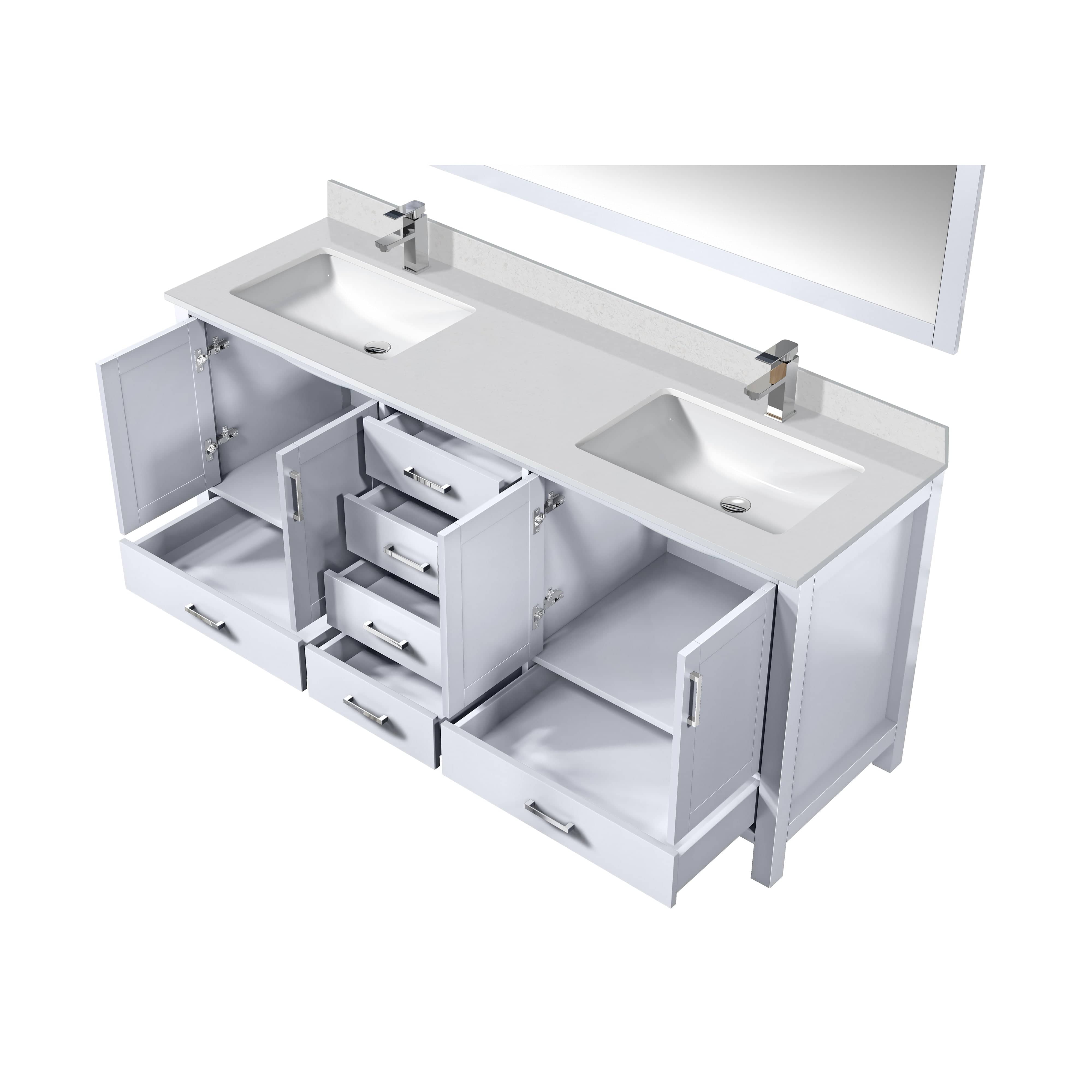 Jacques 72" x 22" Double Bath Vanity