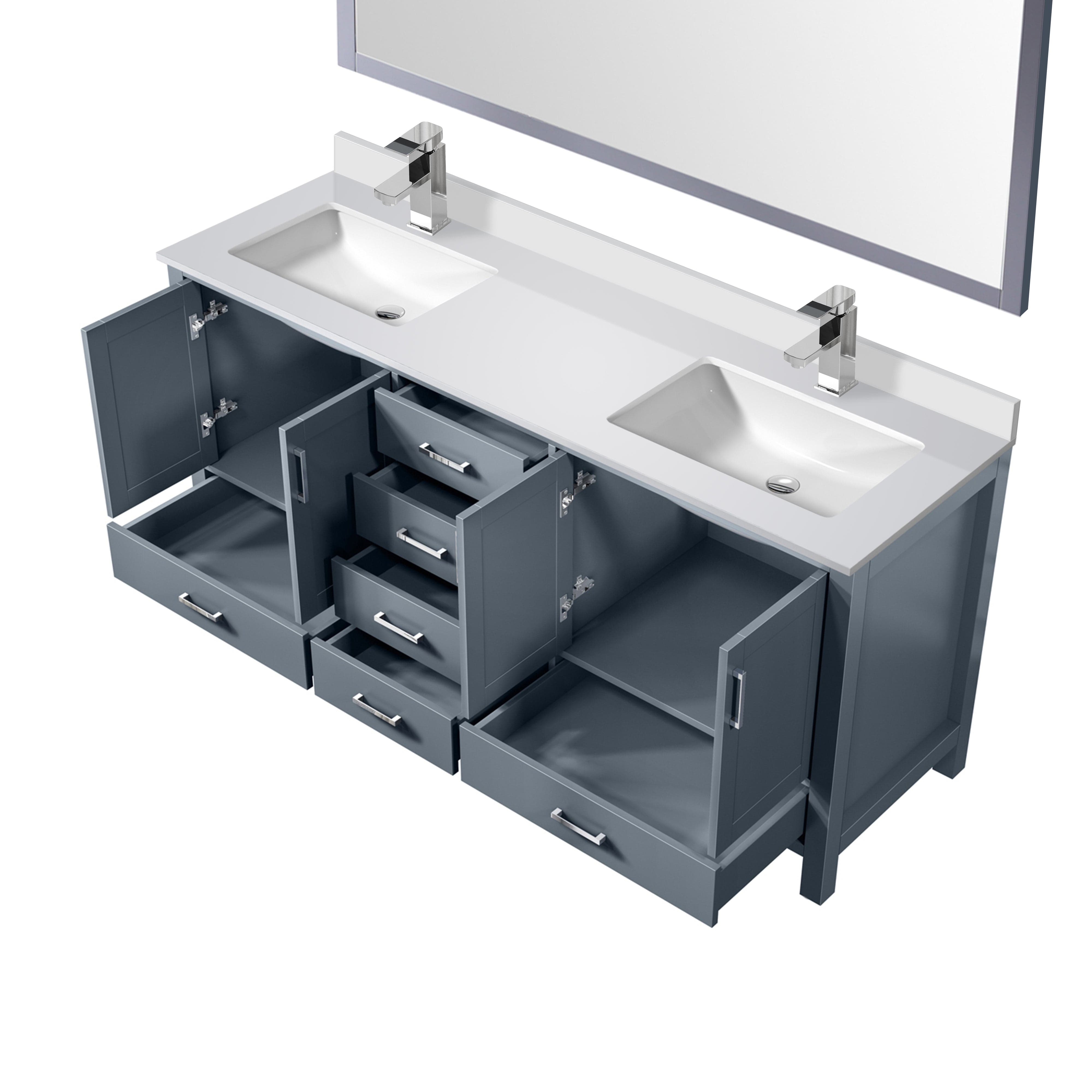 Jacques 72" x 22" Double Bath Vanity