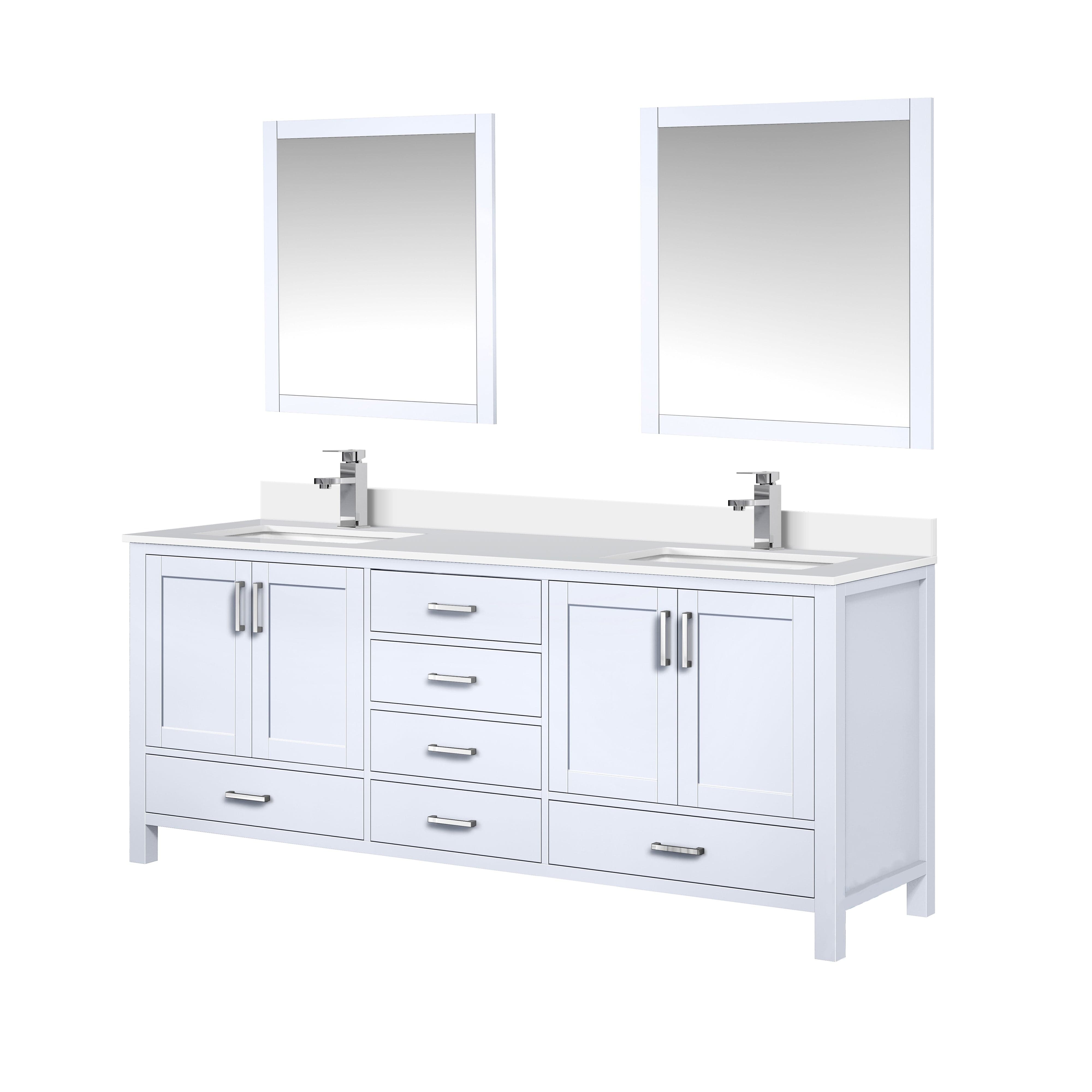 Jacques 80" x 22" Double Bath Vanity