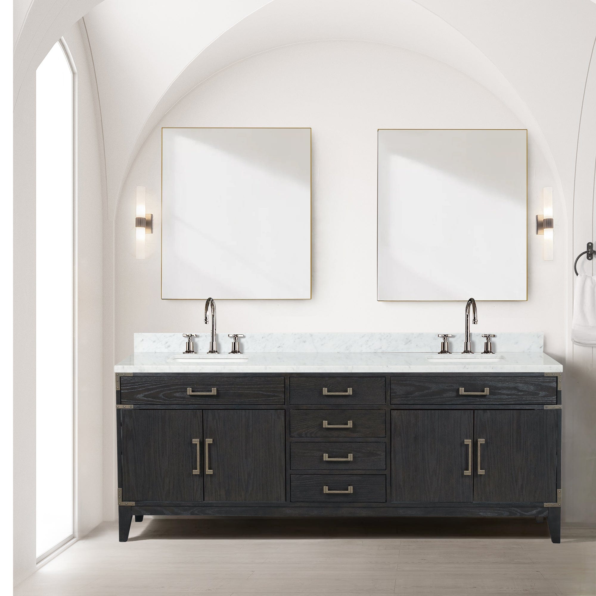 Laurel 84" x 22" Double Bath Vanity
