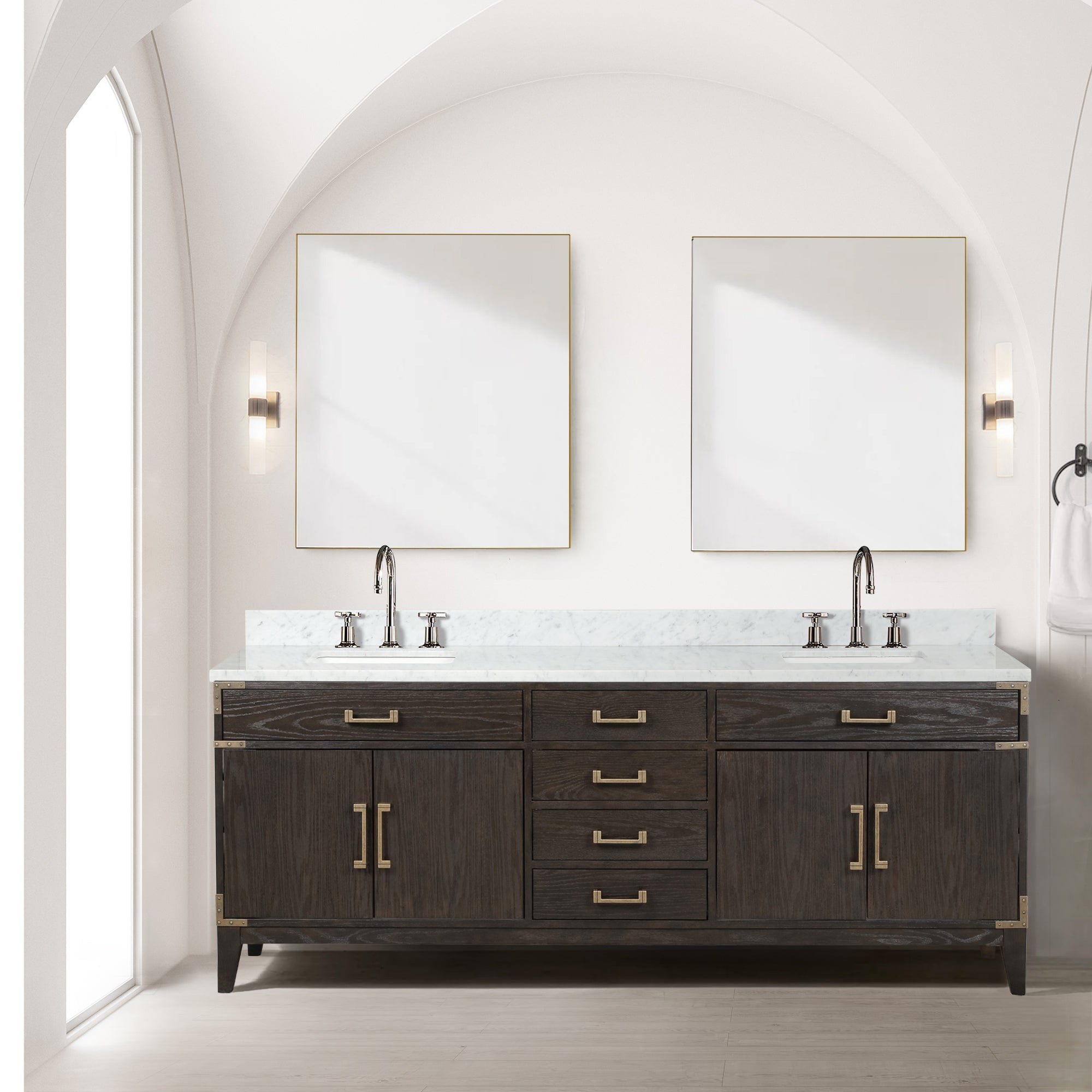 Laurel 84" x 22" Double Bath Vanity