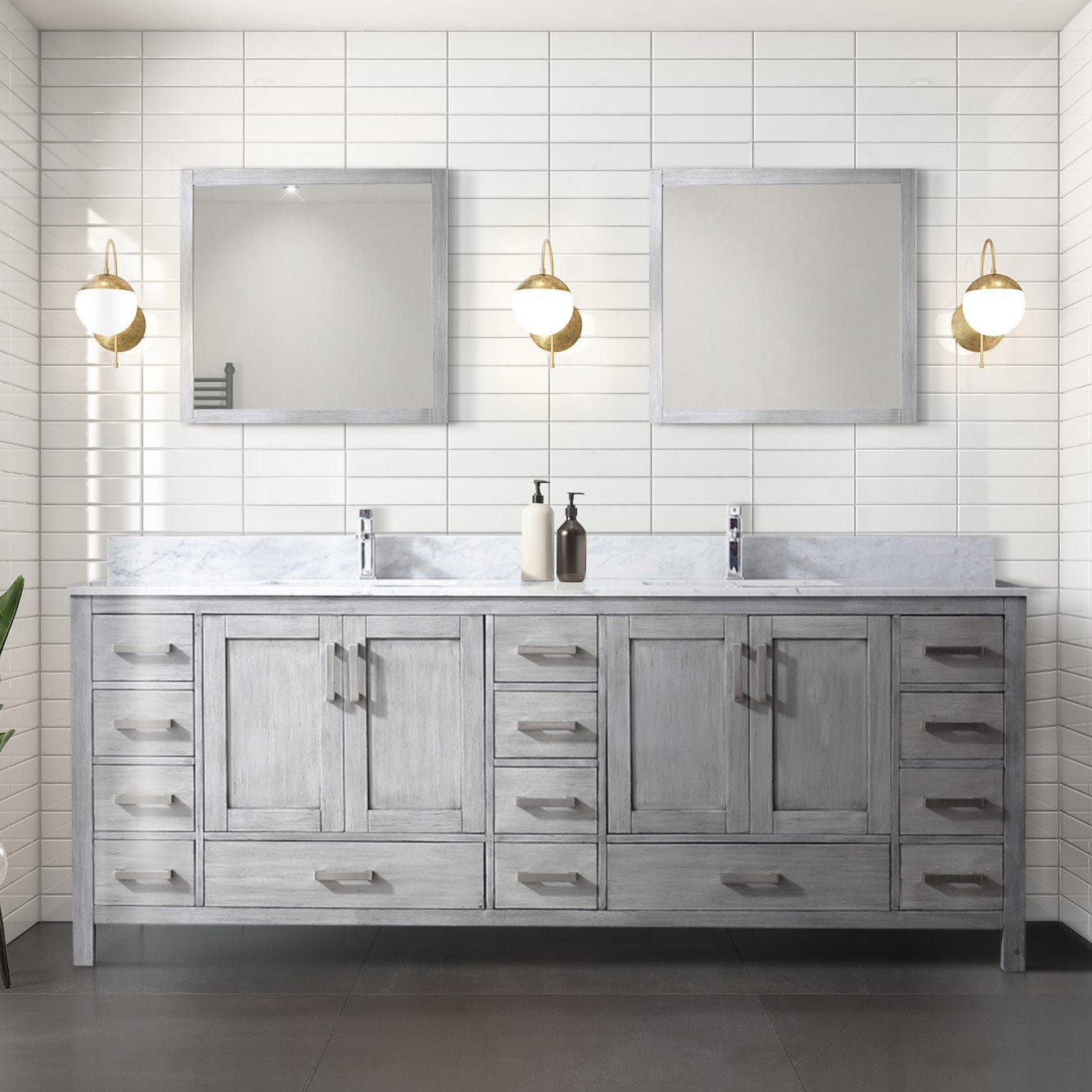 Jacques 84" x 22" Double Bath Vanity
