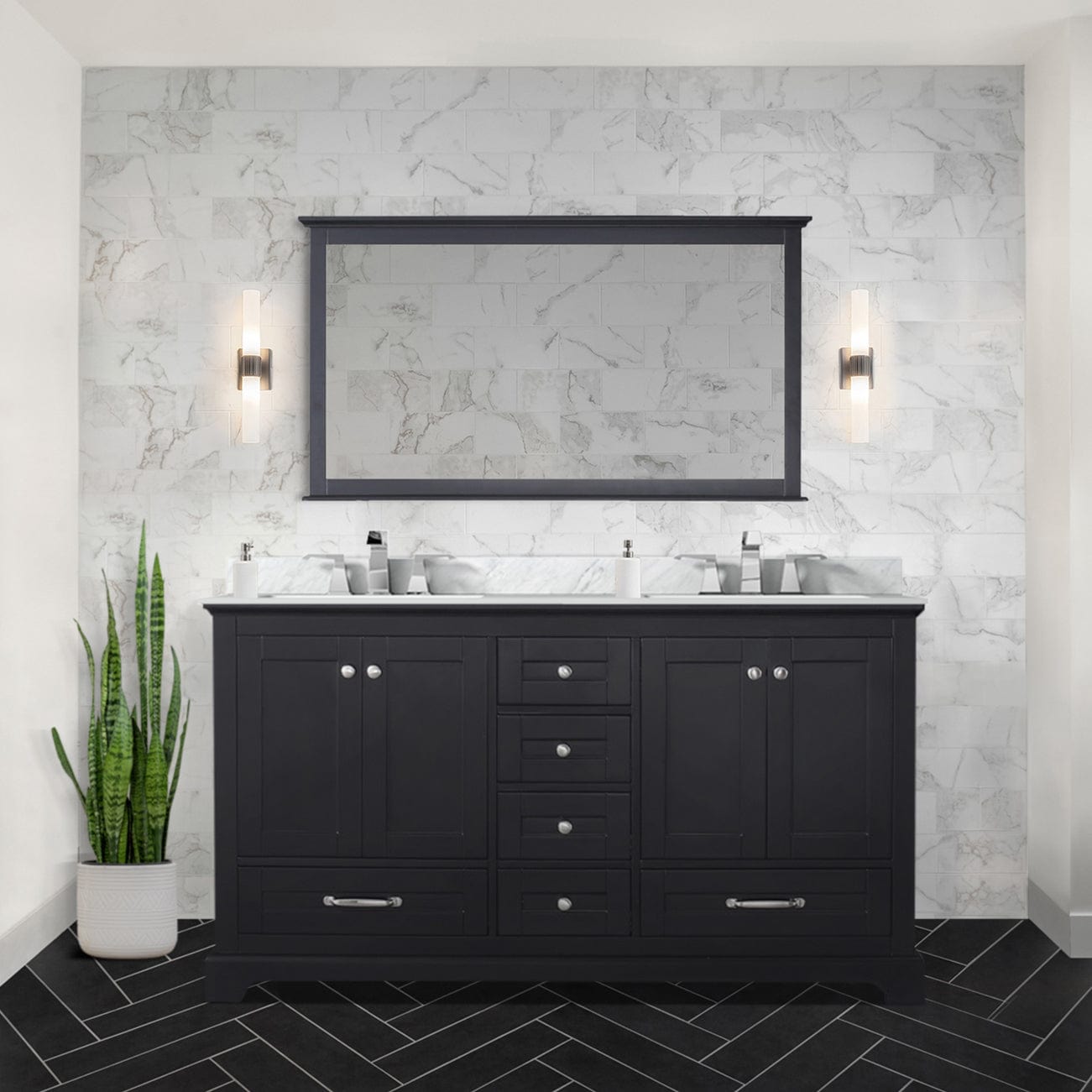 Dukes 60" x 22" Double Bath Vanity