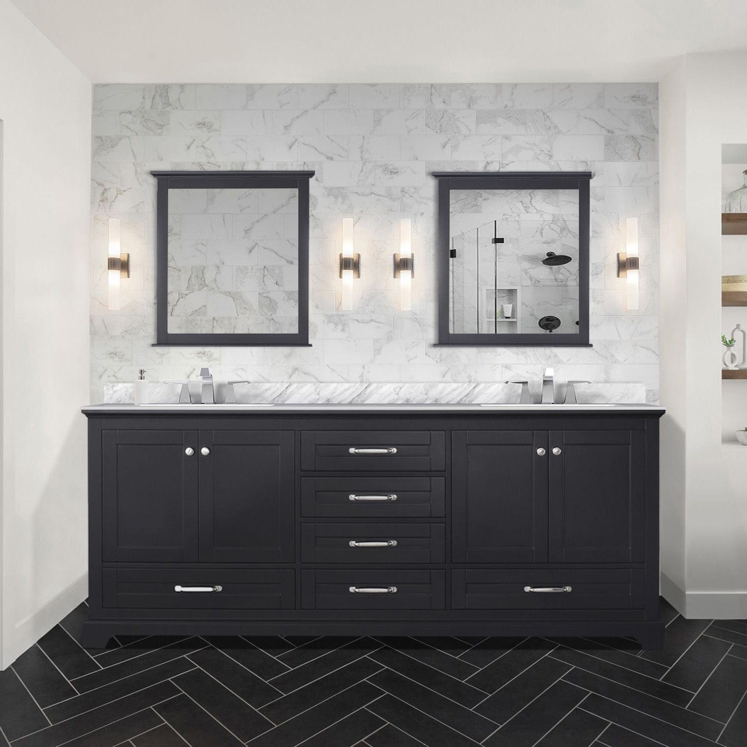 Dukes 80" x 22" Double Bath Vanity