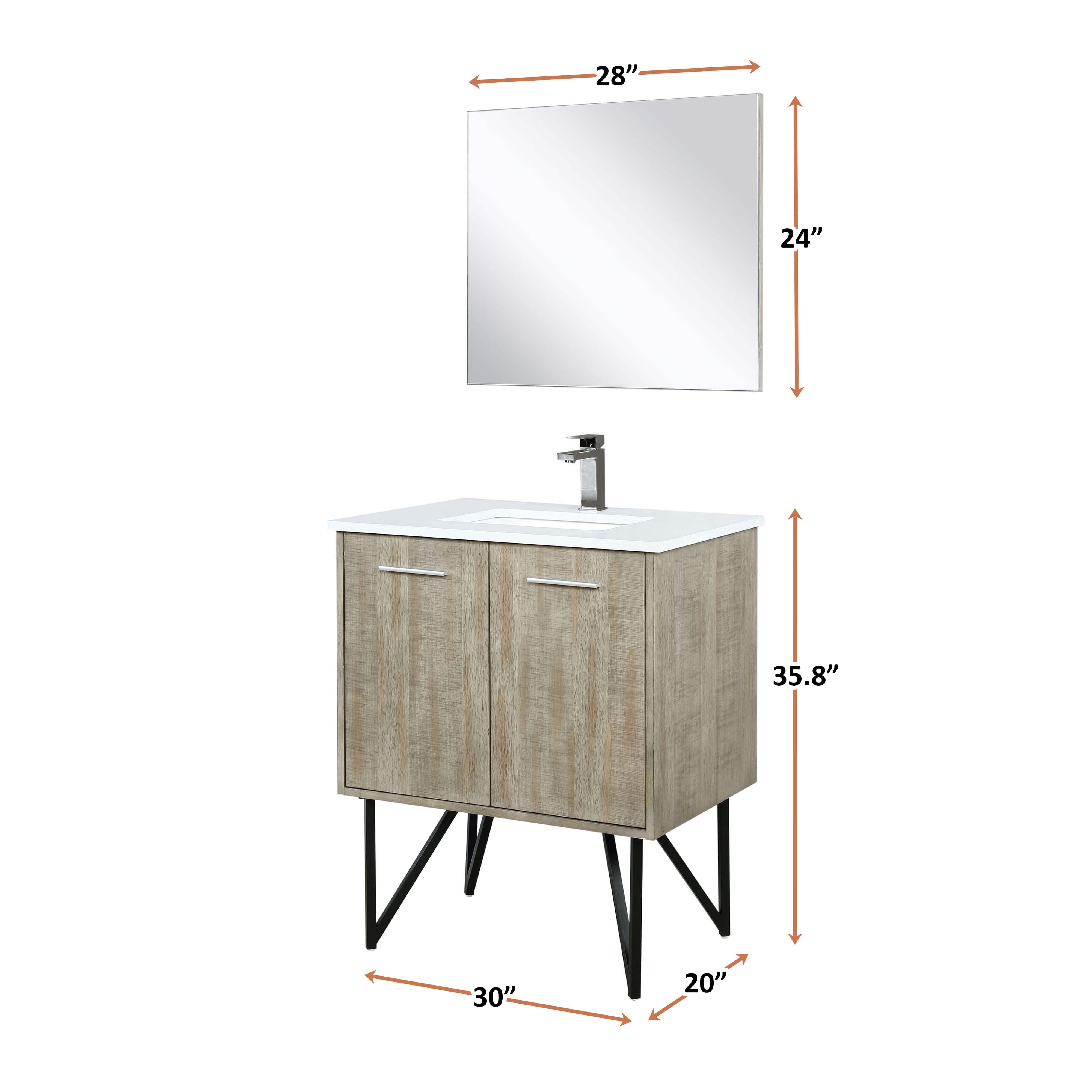 Lancy  30" Bathroom Vanity