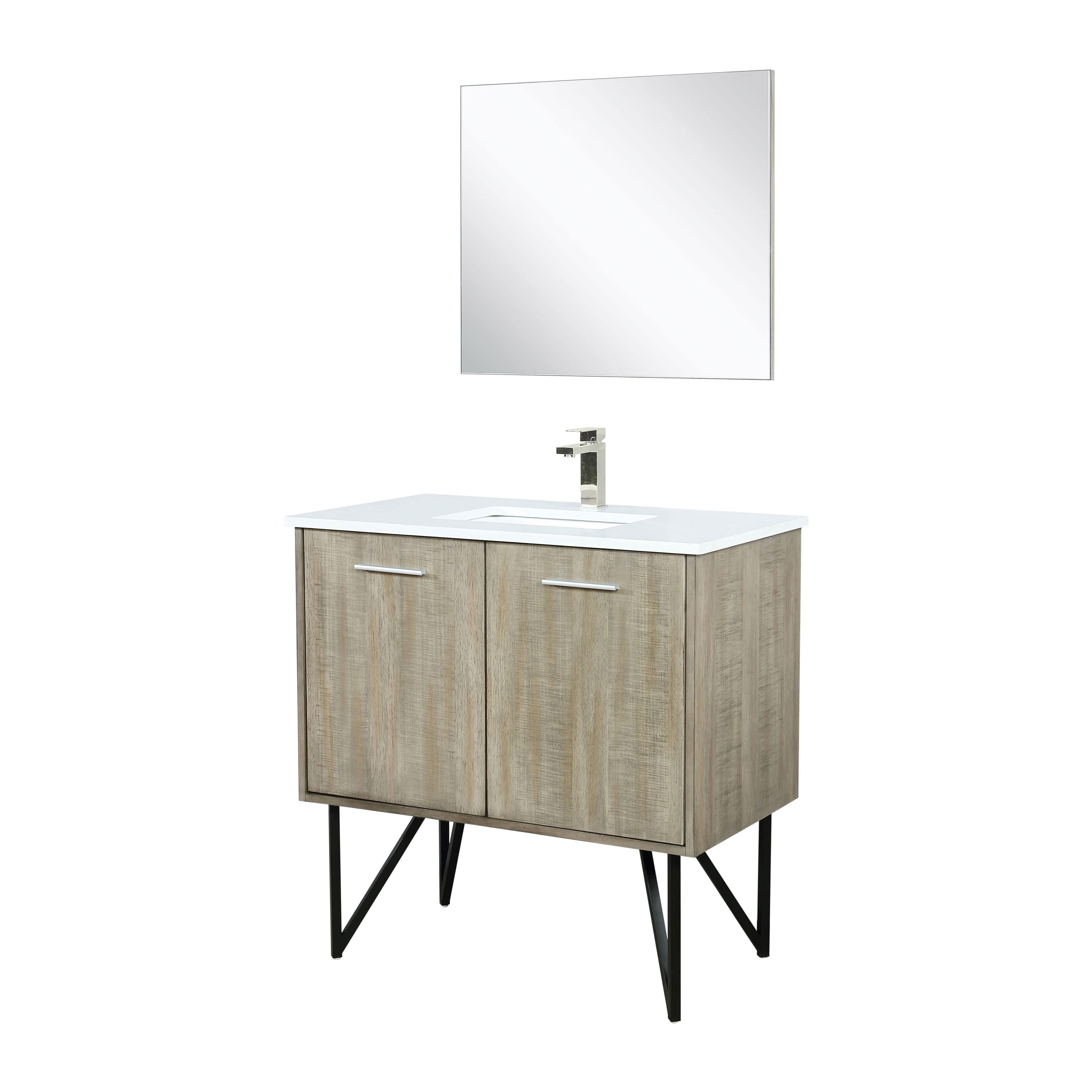Lancy  48" x 20" Rustic Acacia Bath Vanity