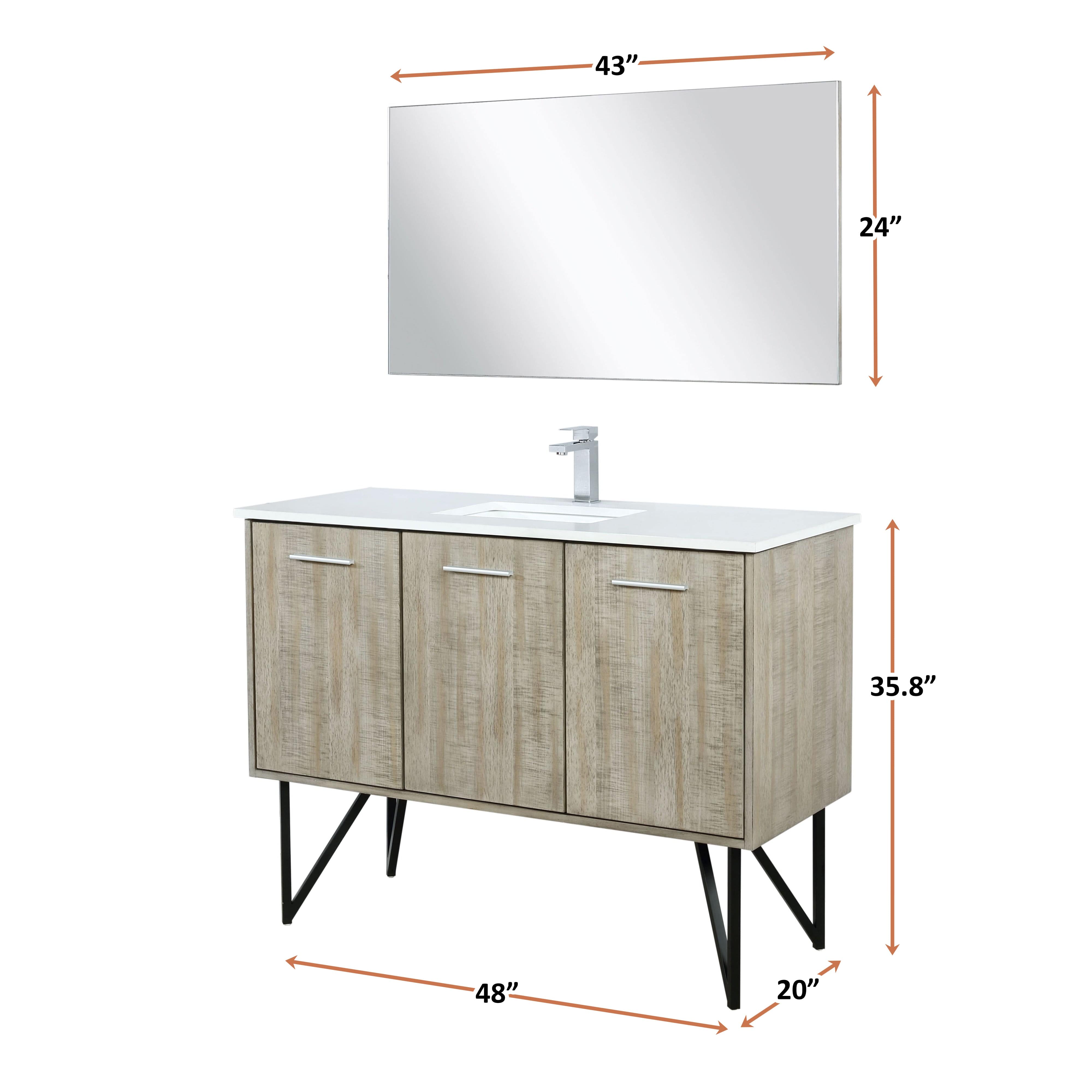Lancy  48" Bathroom Vanity