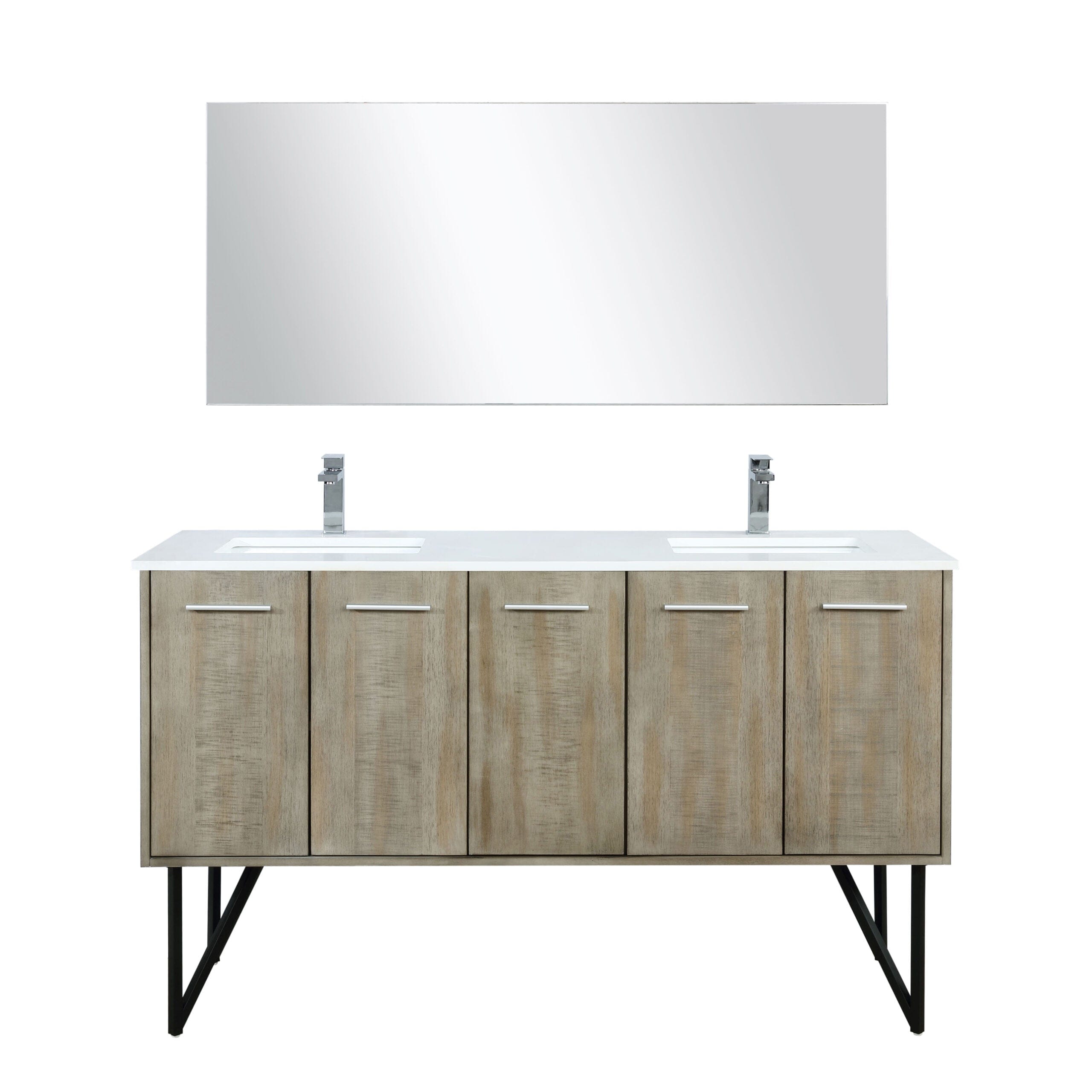 Lancy  60" Double Bathroom Vanity
