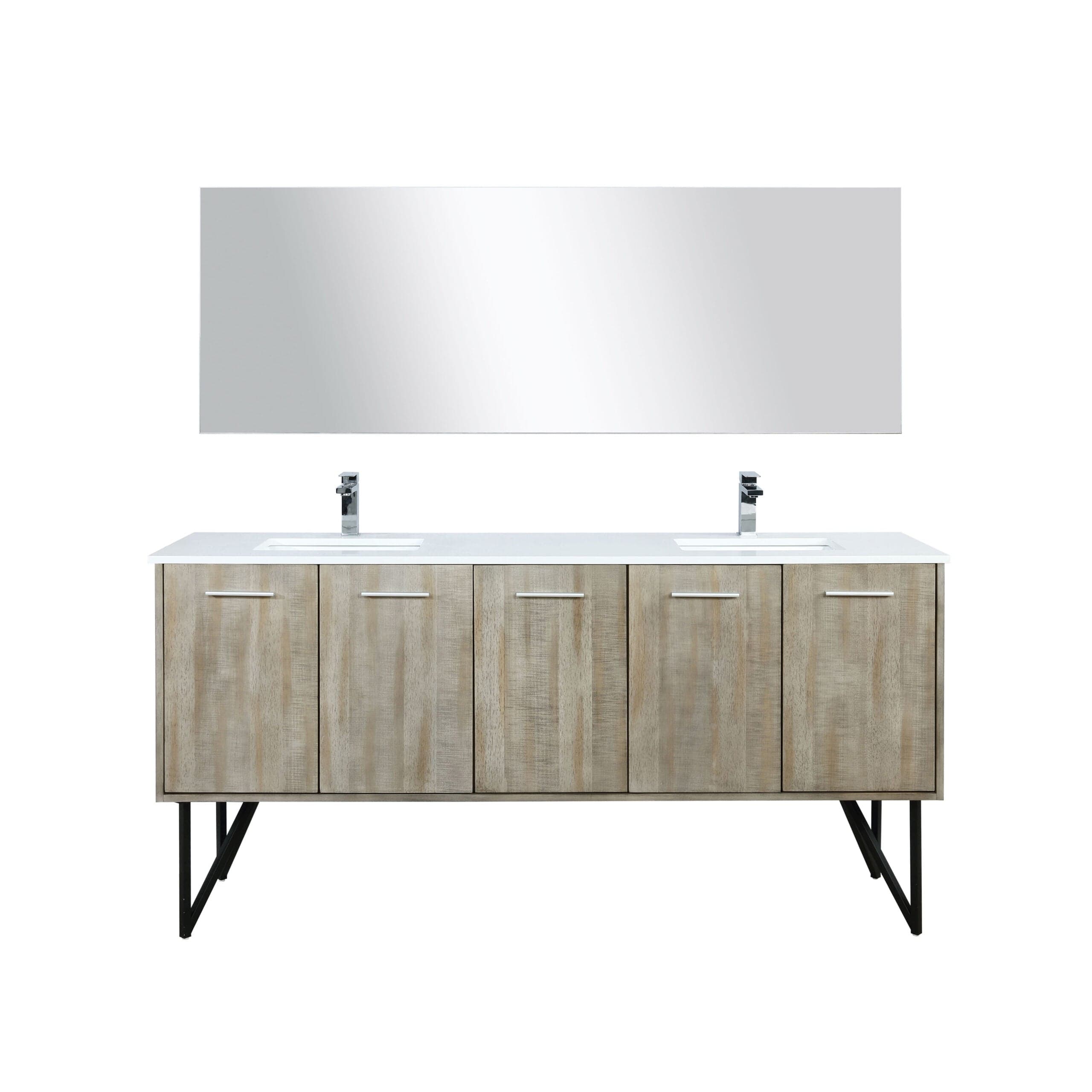 Lancy  72" Double Bathroom Vanity