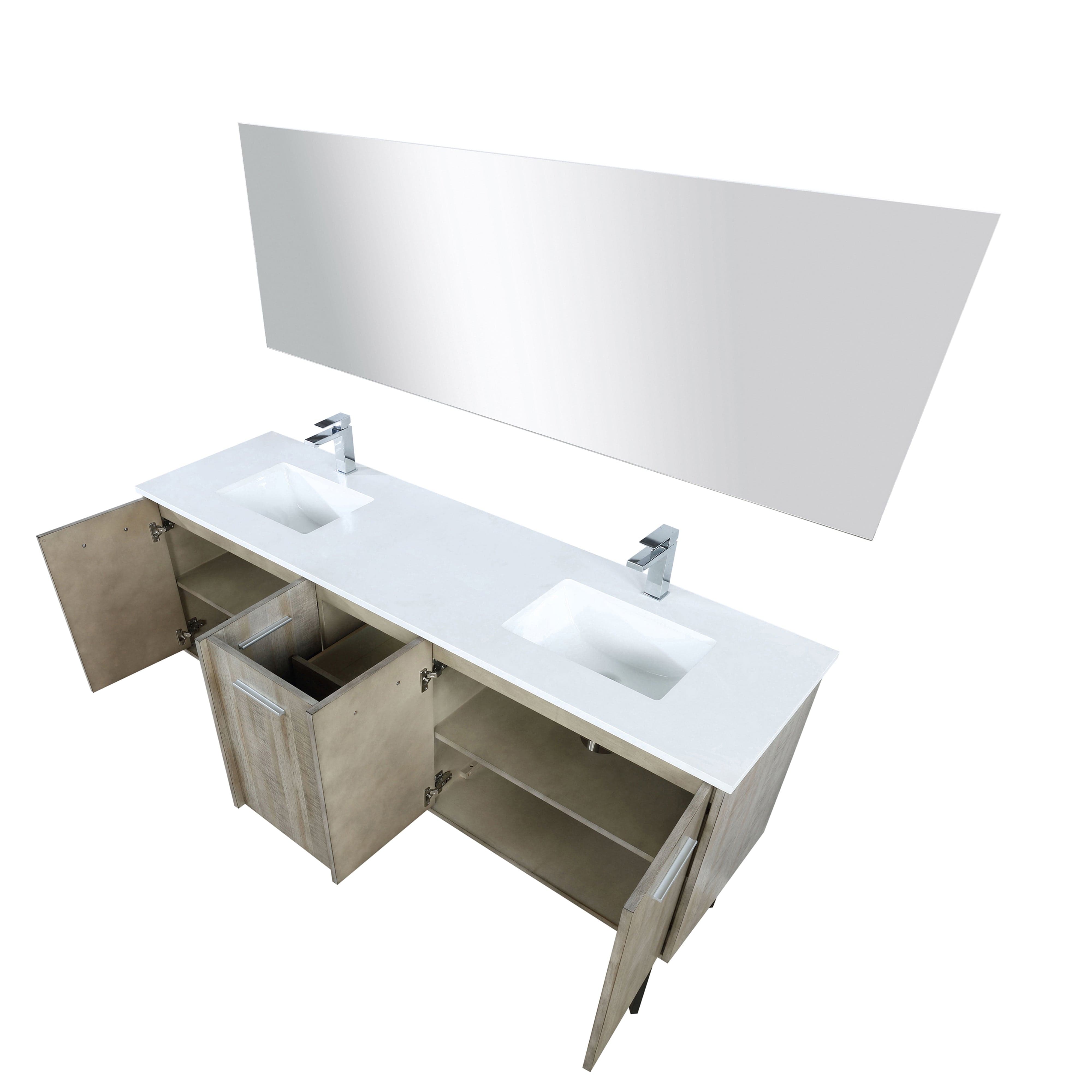Lancy  72" Double Bathroom Vanity