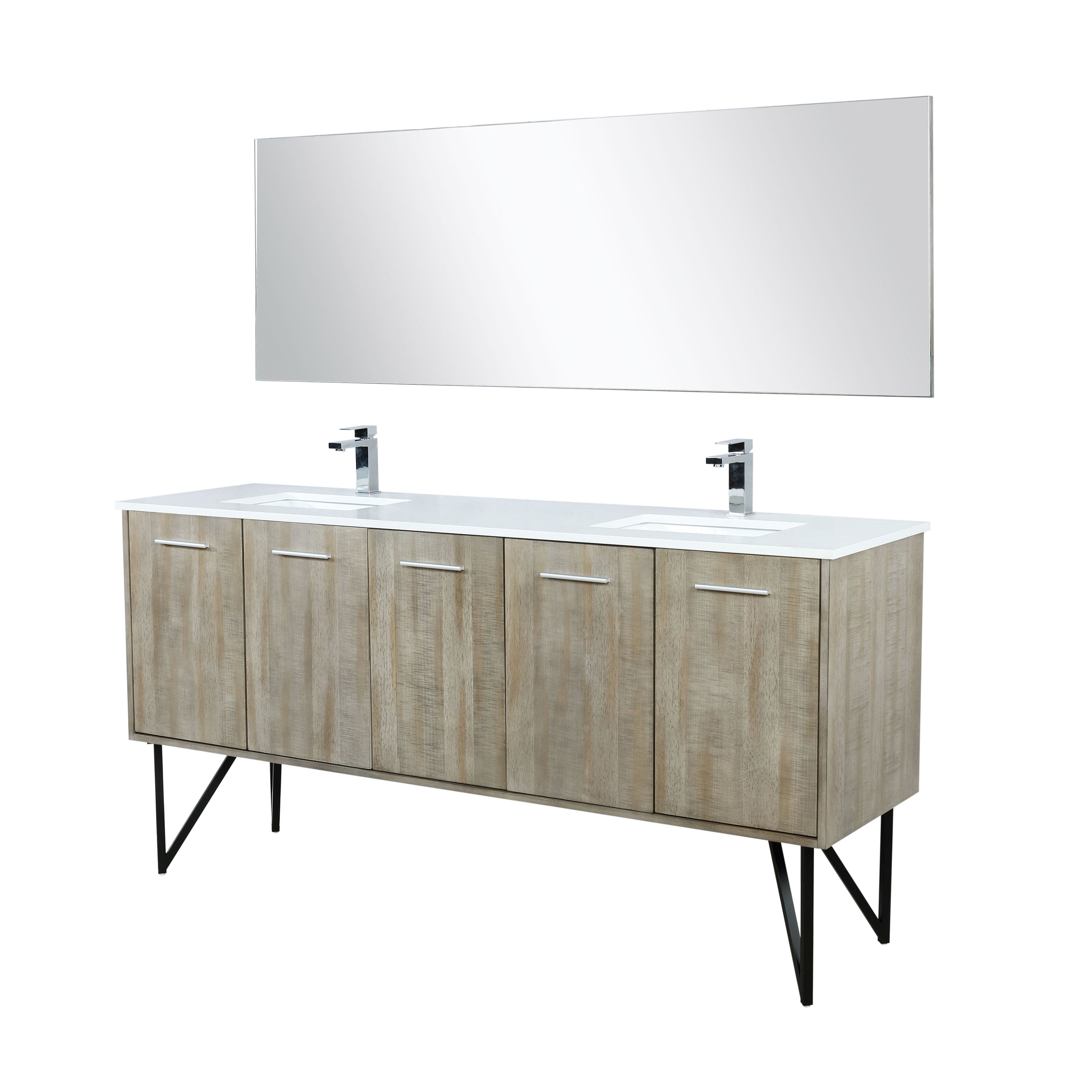 Lancy  72" Double Bathroom Vanity
