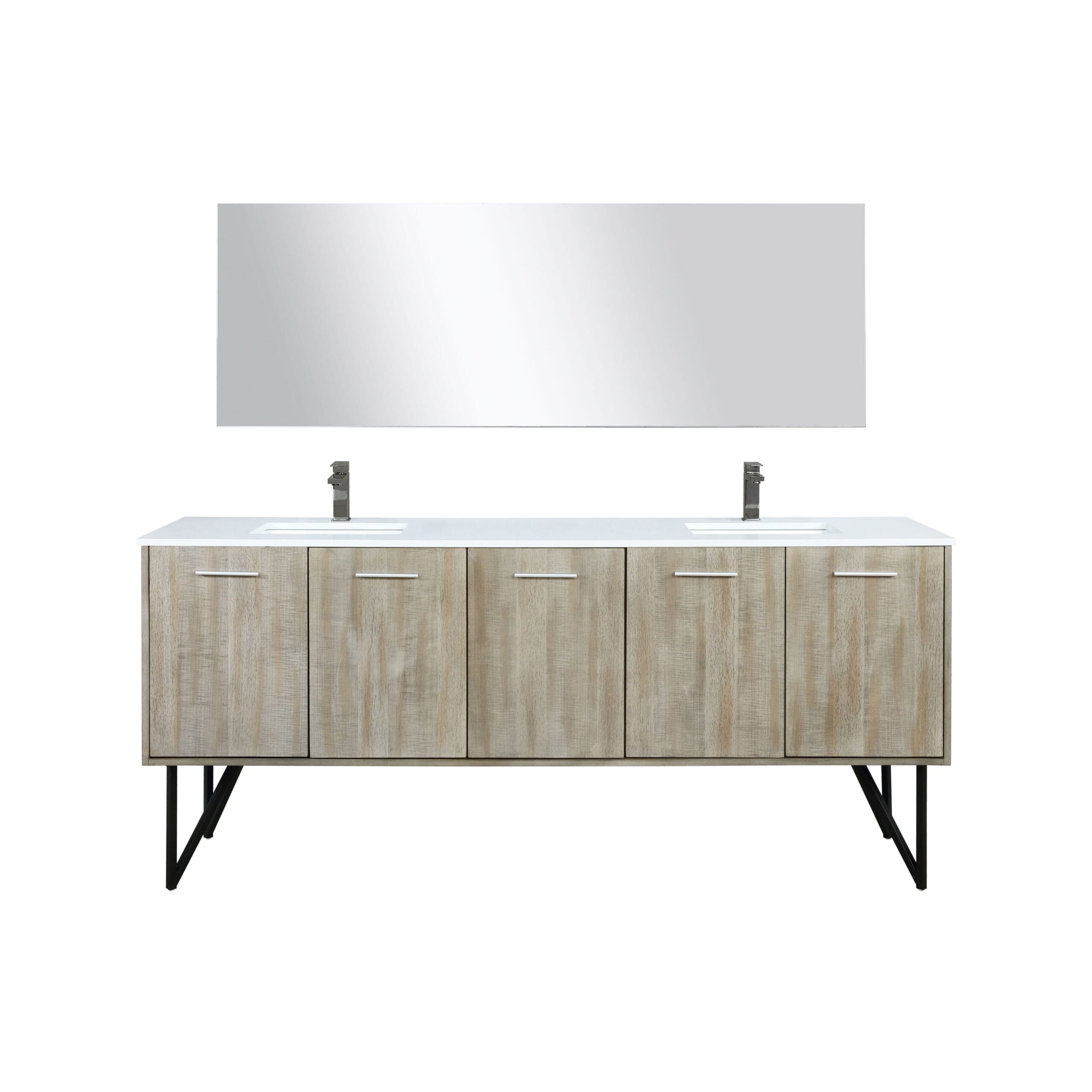 Lancy  80" Double Bathroom Vanity