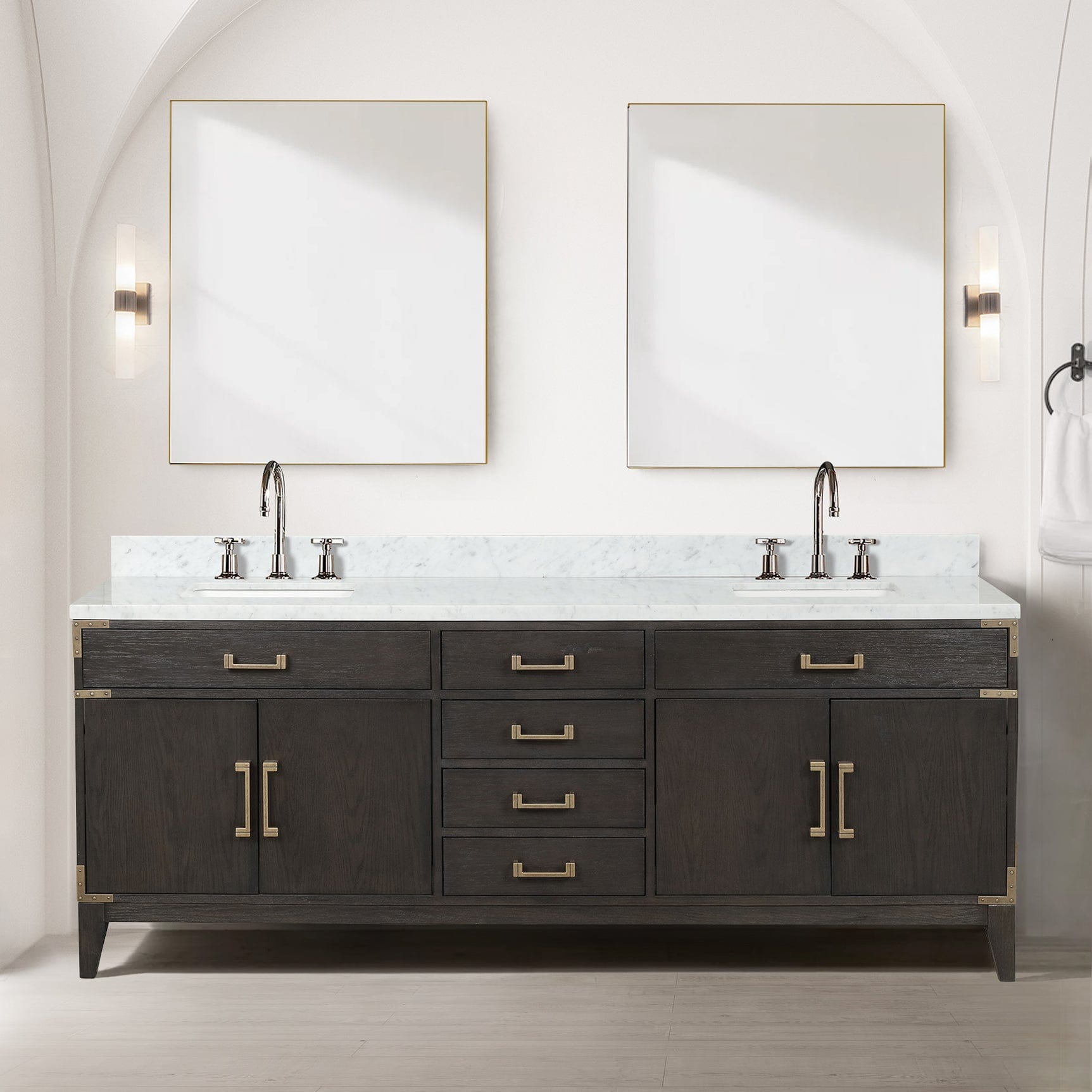 Laurel 84" x 22" Double Bath Vanity