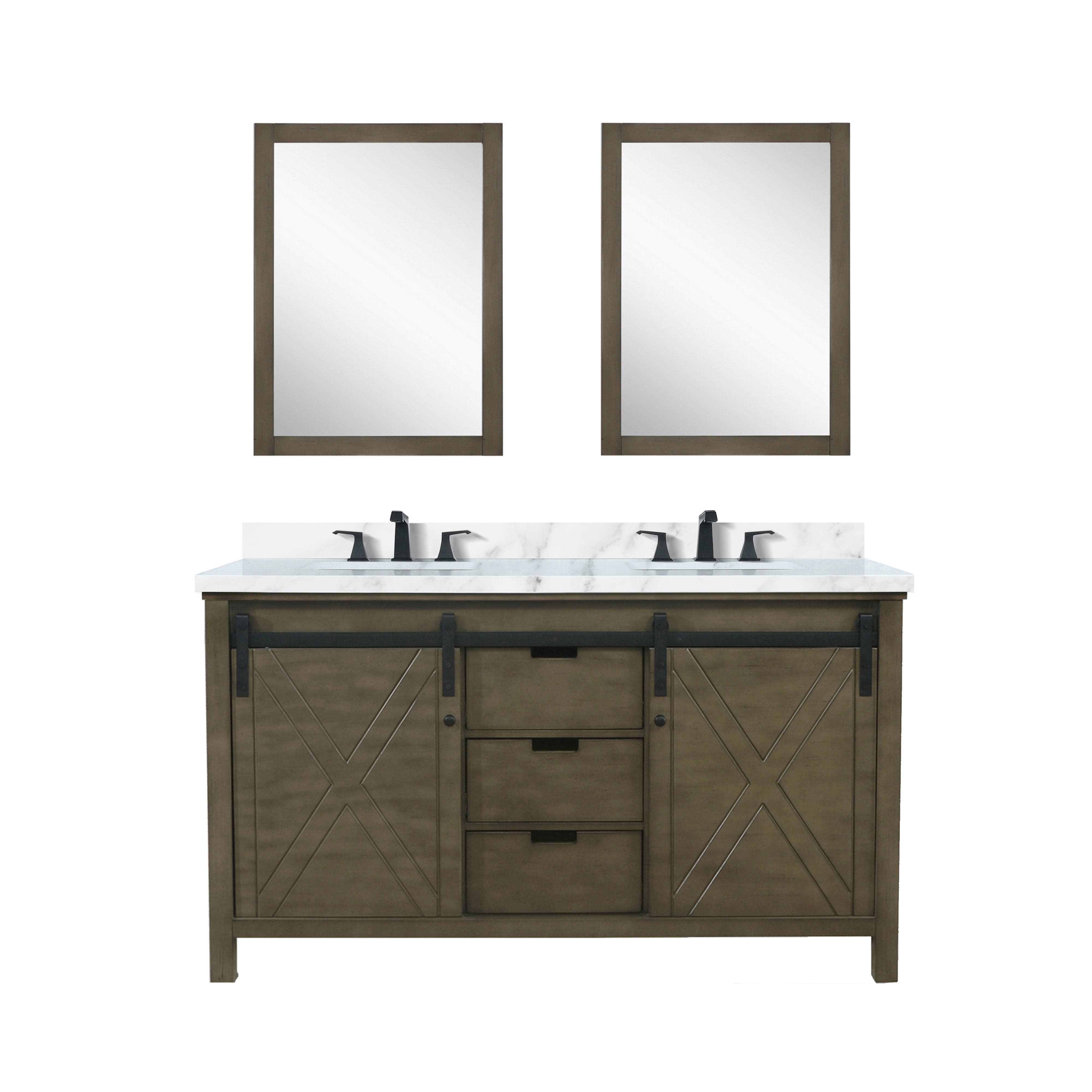 Marsyas 60" x 22" Double Bath Vanity