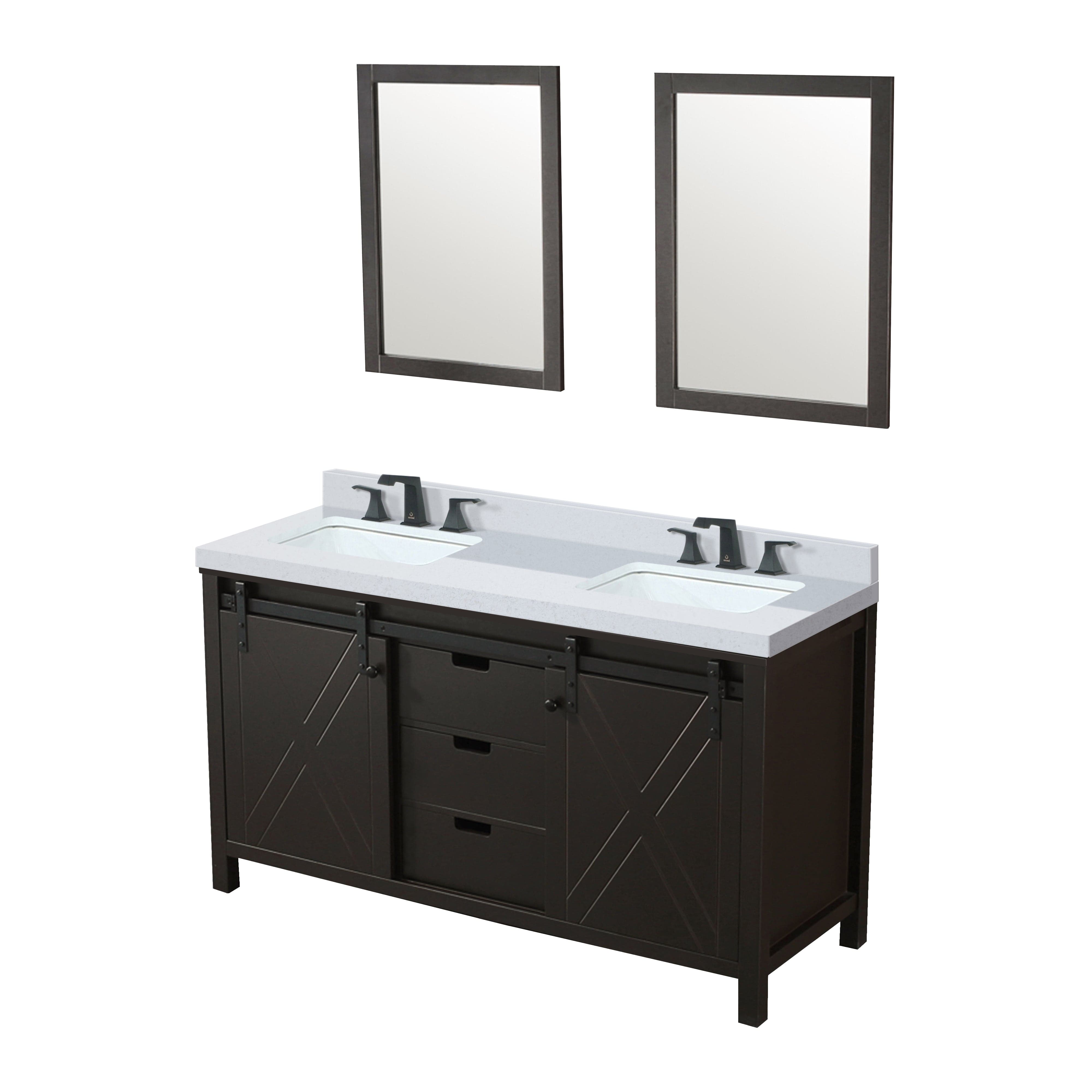 Marsyas 60" x 22" Double Bath Vanity