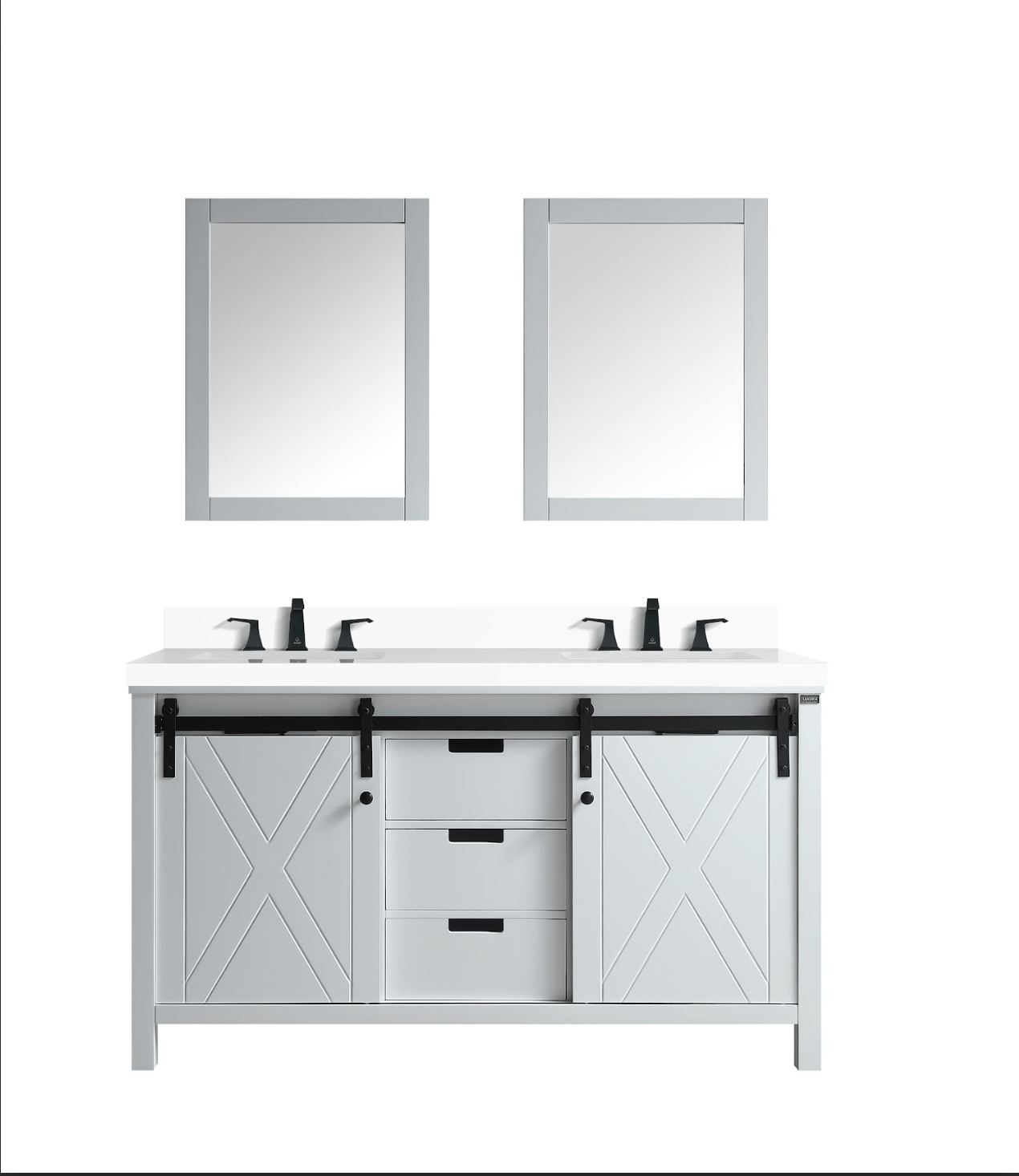 Marsyas 60" x 22" Double Bath Vanity