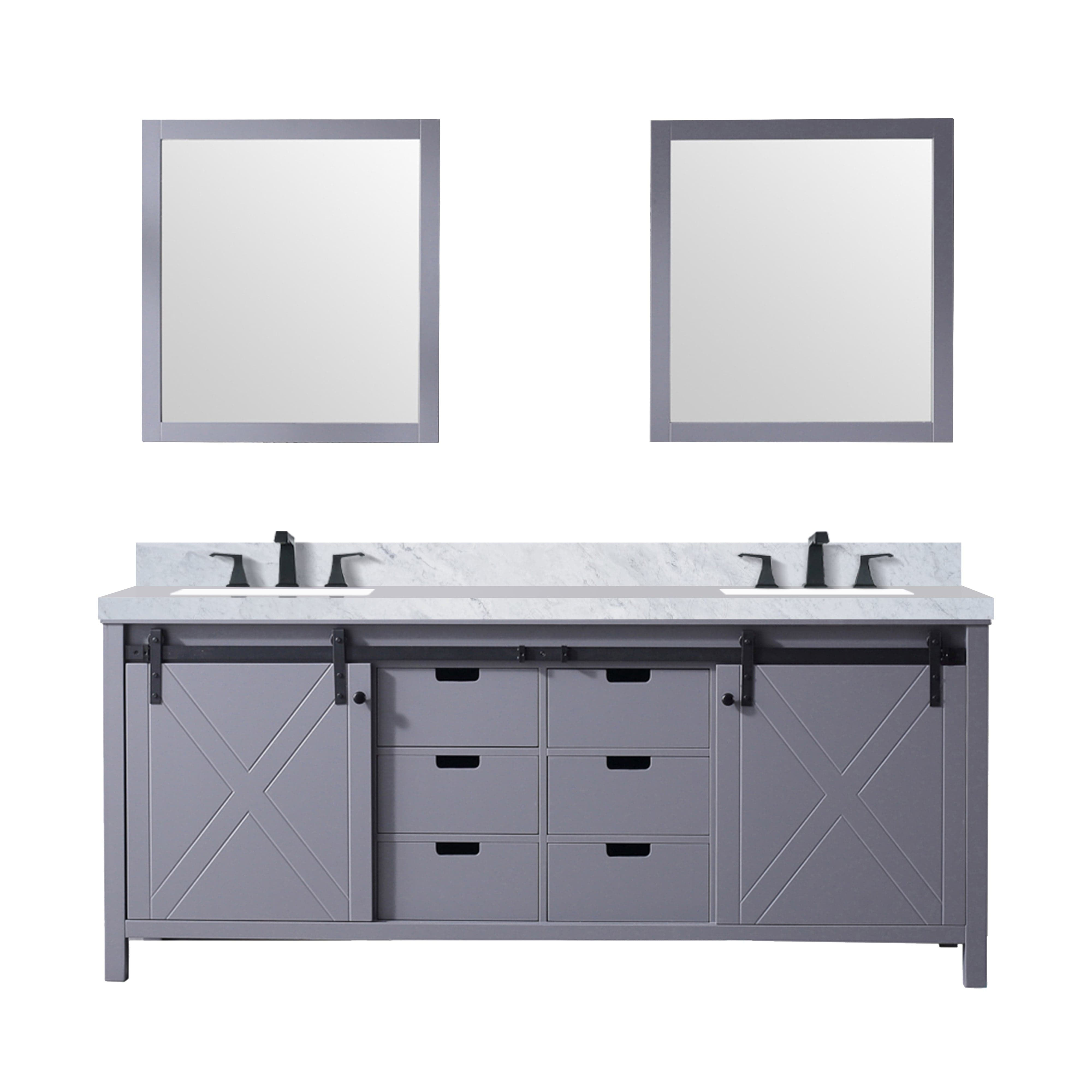 Marsyas 80" x 22" Double Bath Vanity