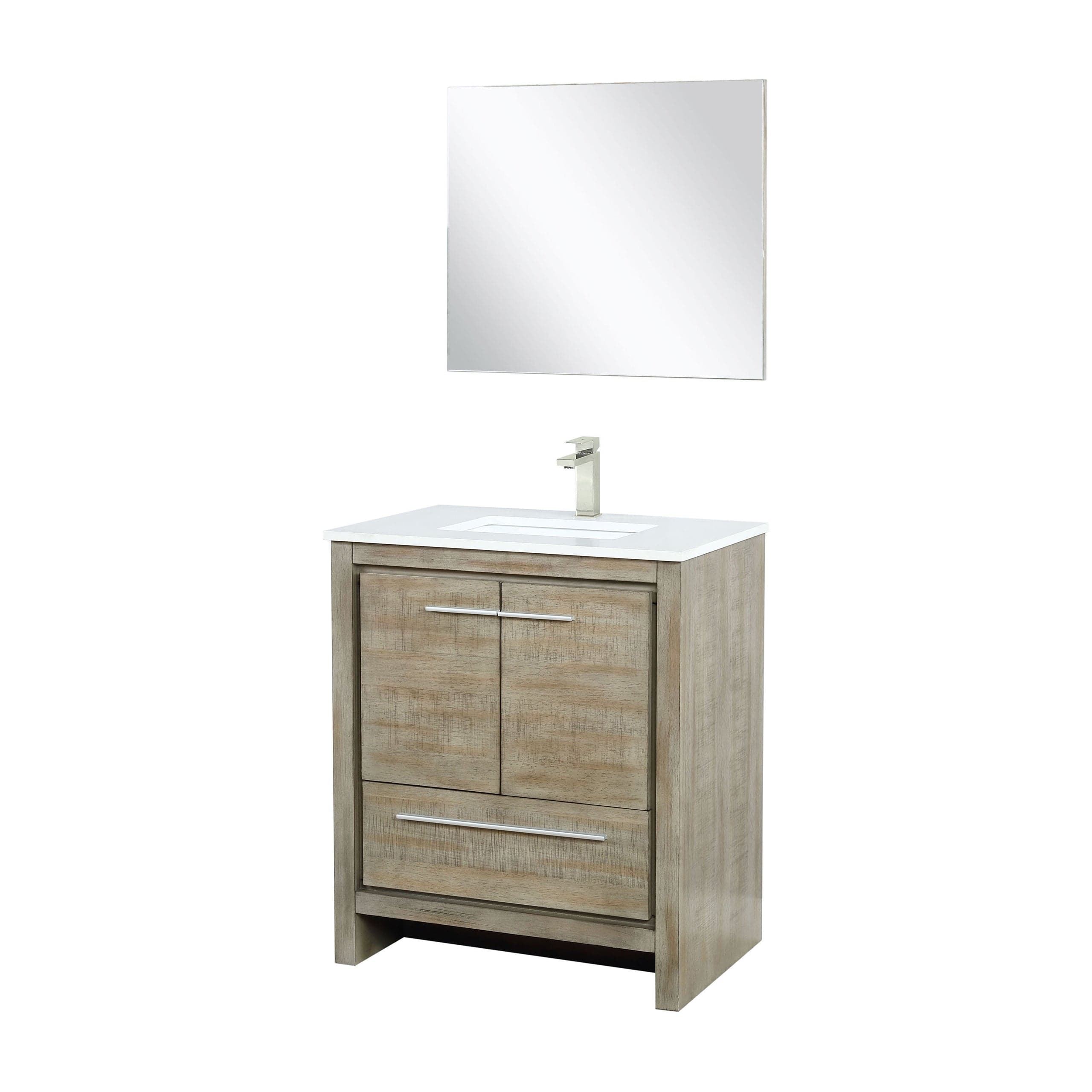Lafarre 30" Rustic Acacia Bathroom Vanity