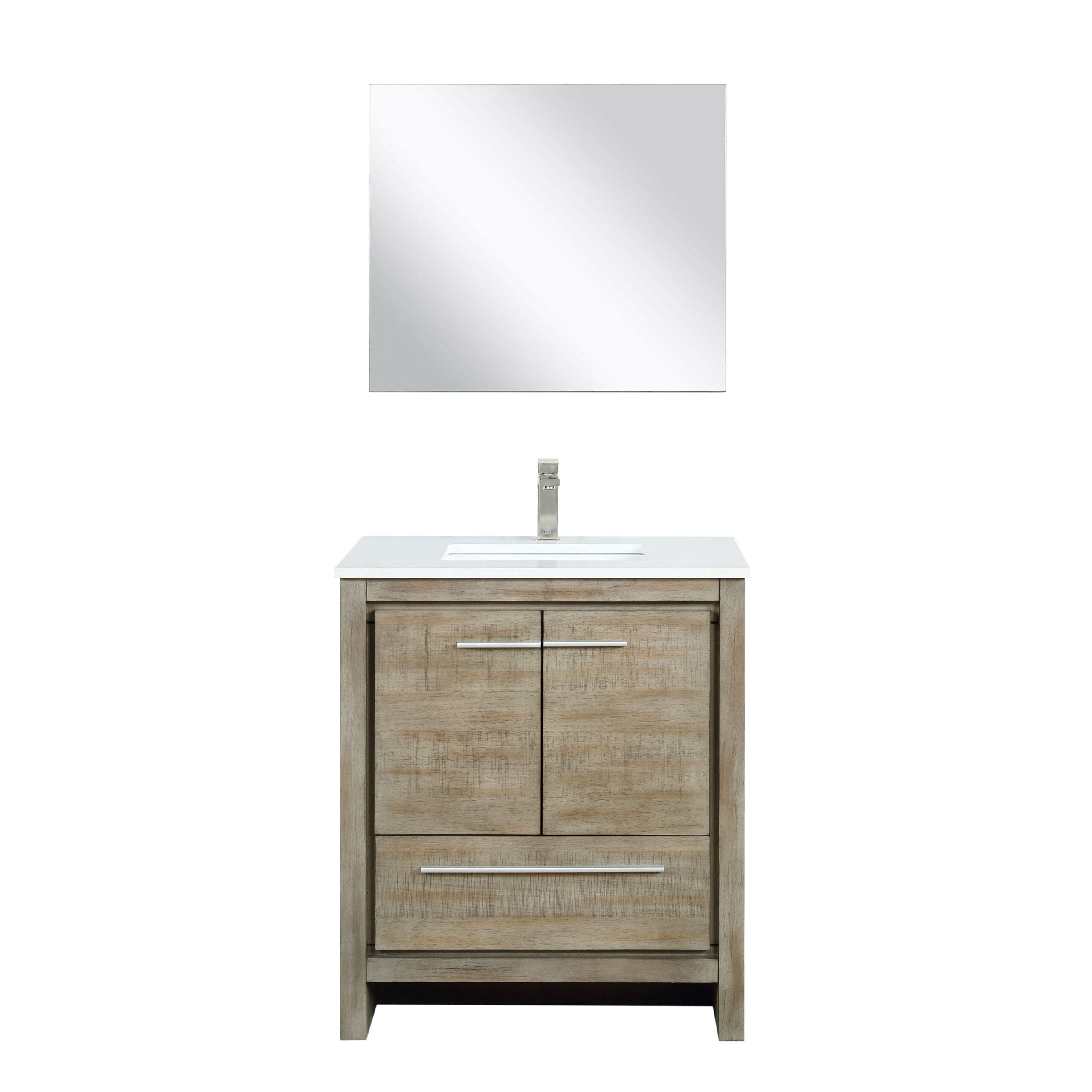 Lafarre 30" Rustic Acacia Bathroom Vanity