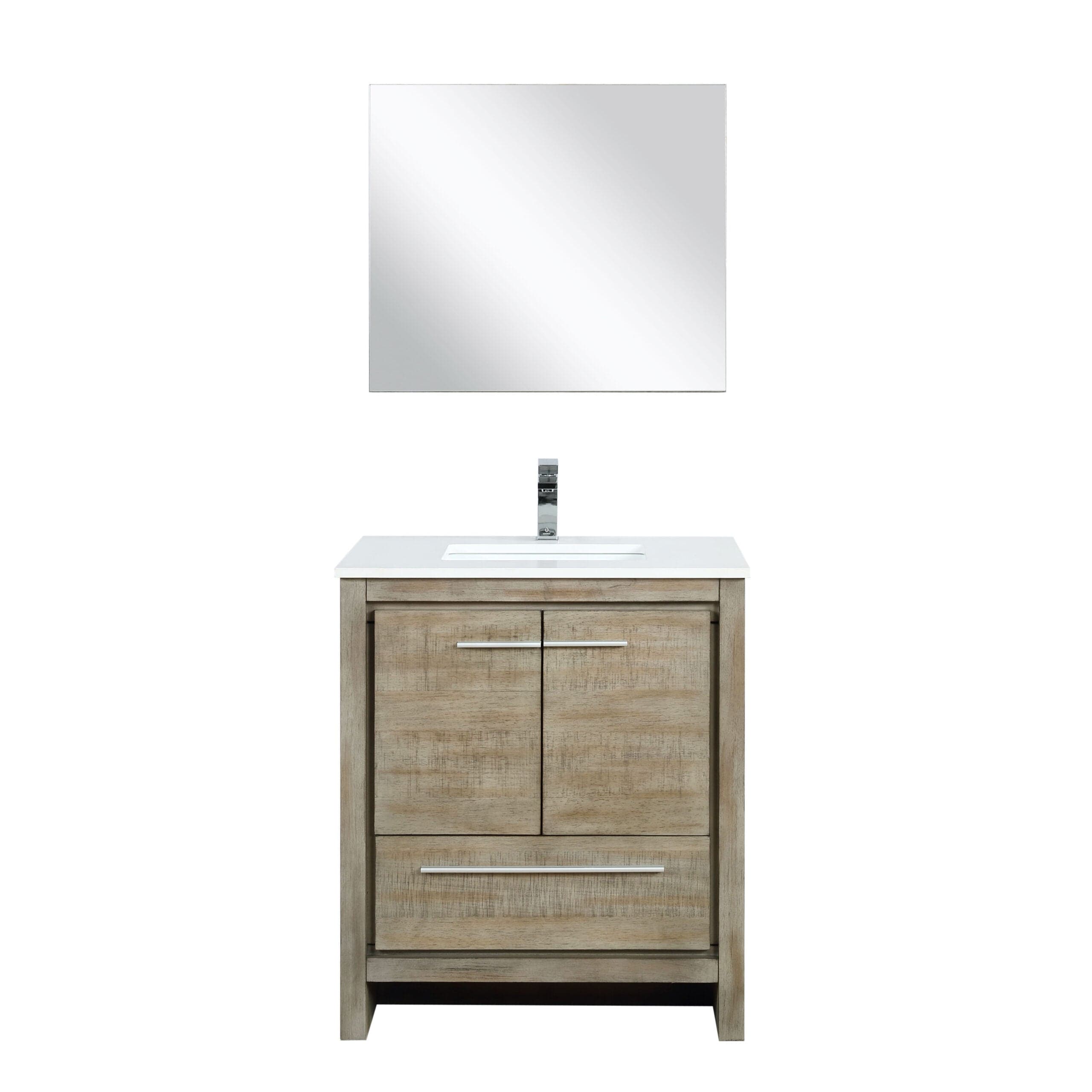 Lafarre 30" Rustic Acacia Bathroom Vanity