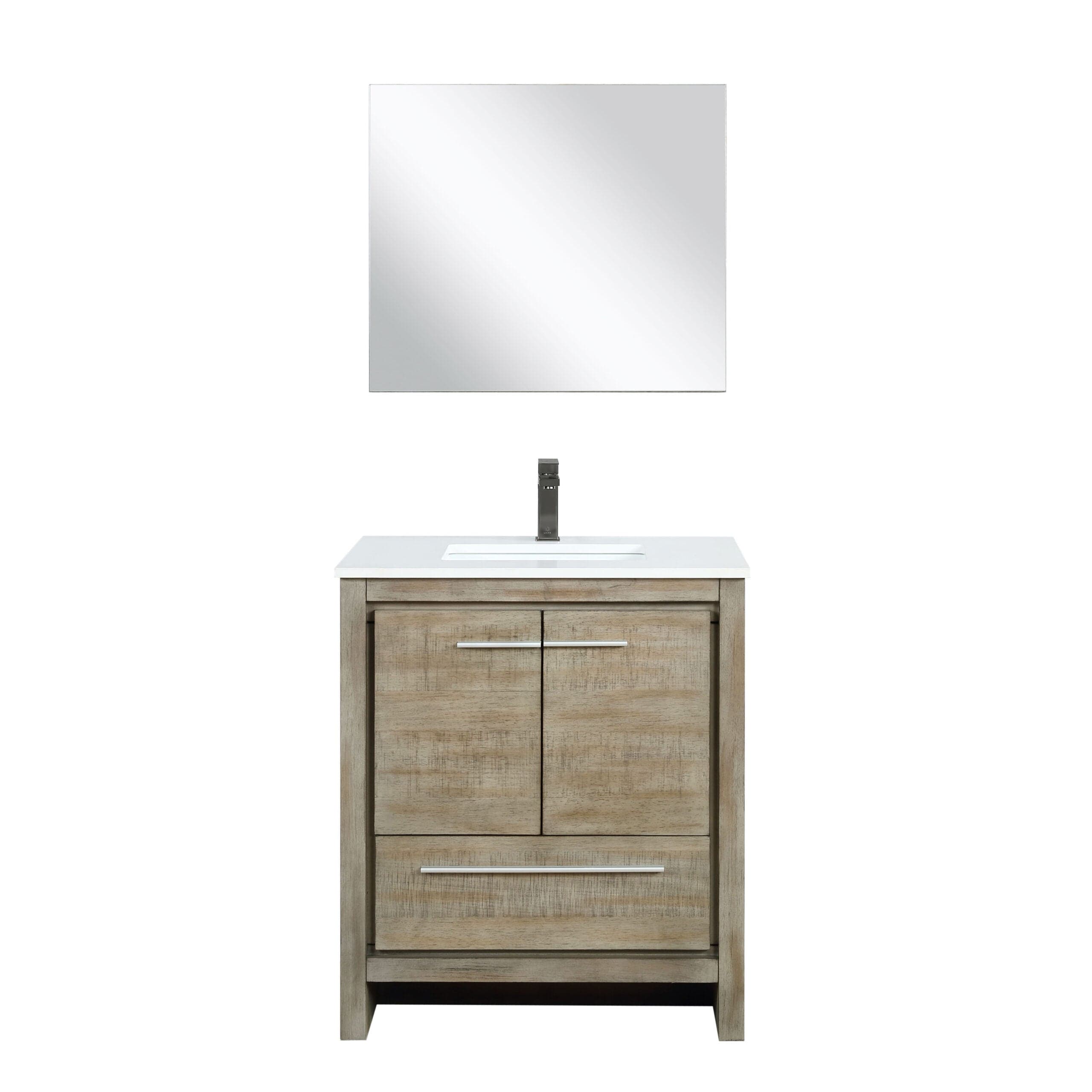 Lafarre 30" Rustic Acacia Bathroom Vanity